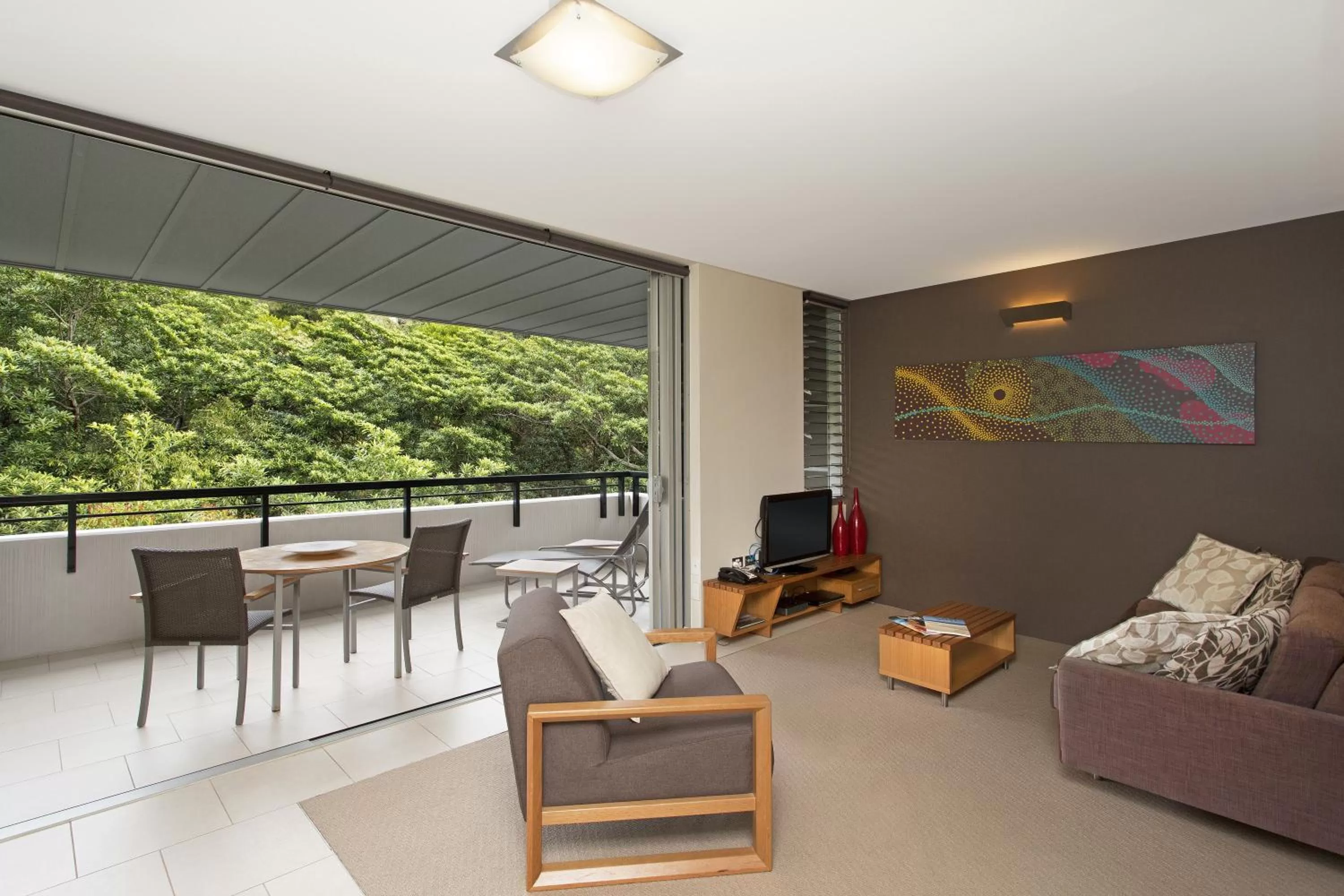 Living room in Peppers Noosa Resort and Villas