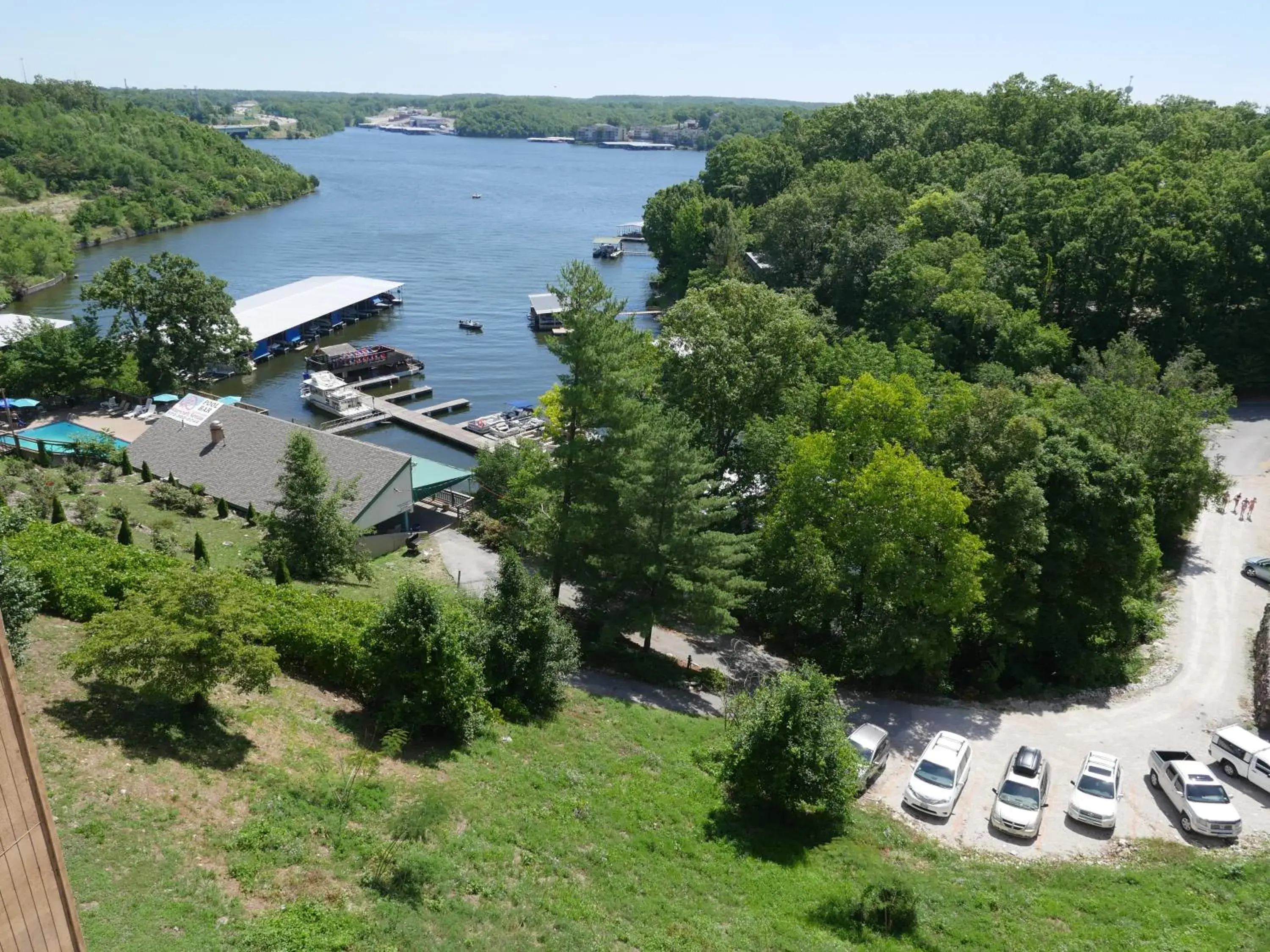 Property building, Bird's-eye View in Inn at Grand Glaize