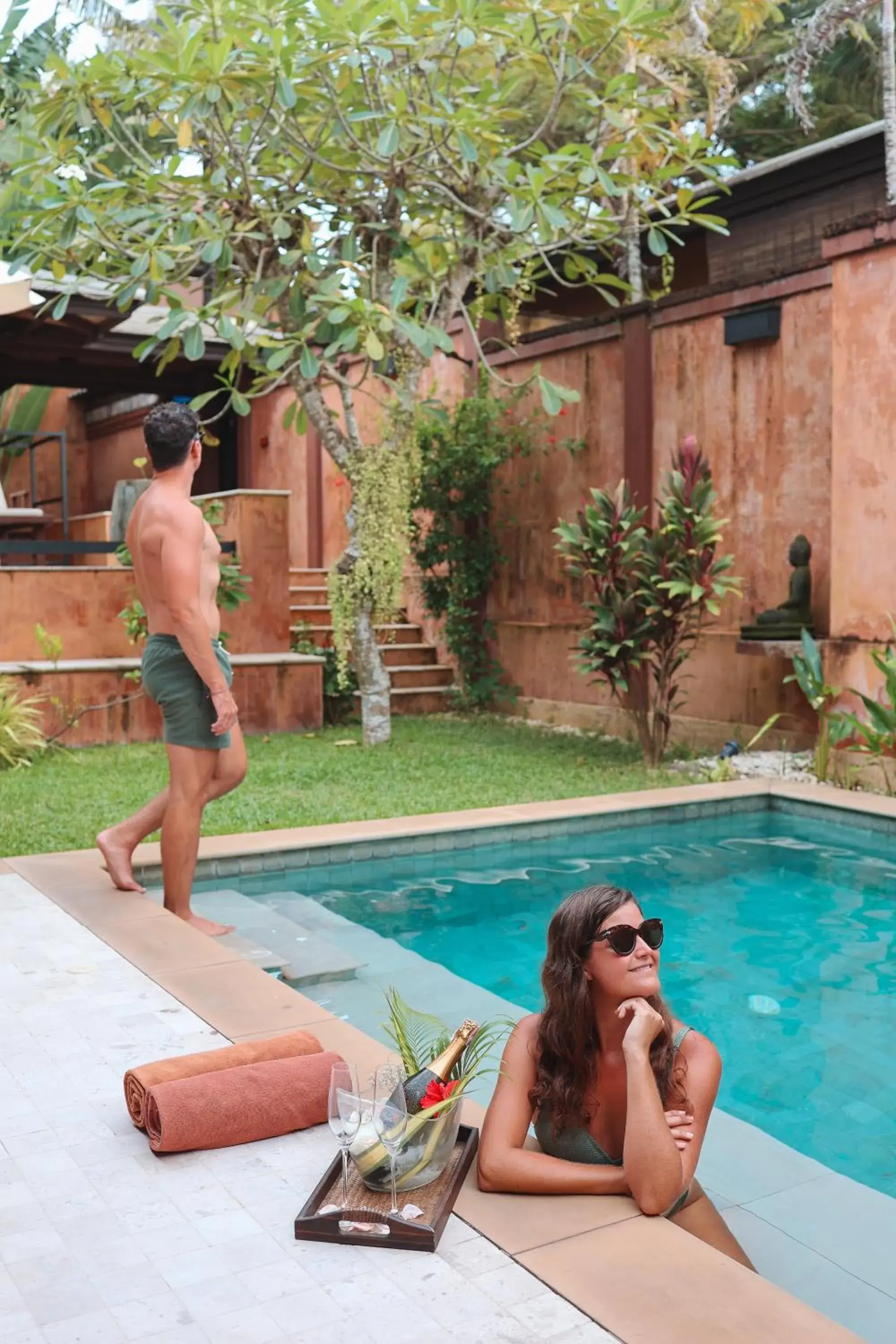 Garden view, Swimming Pool in Alanta Pool Villa