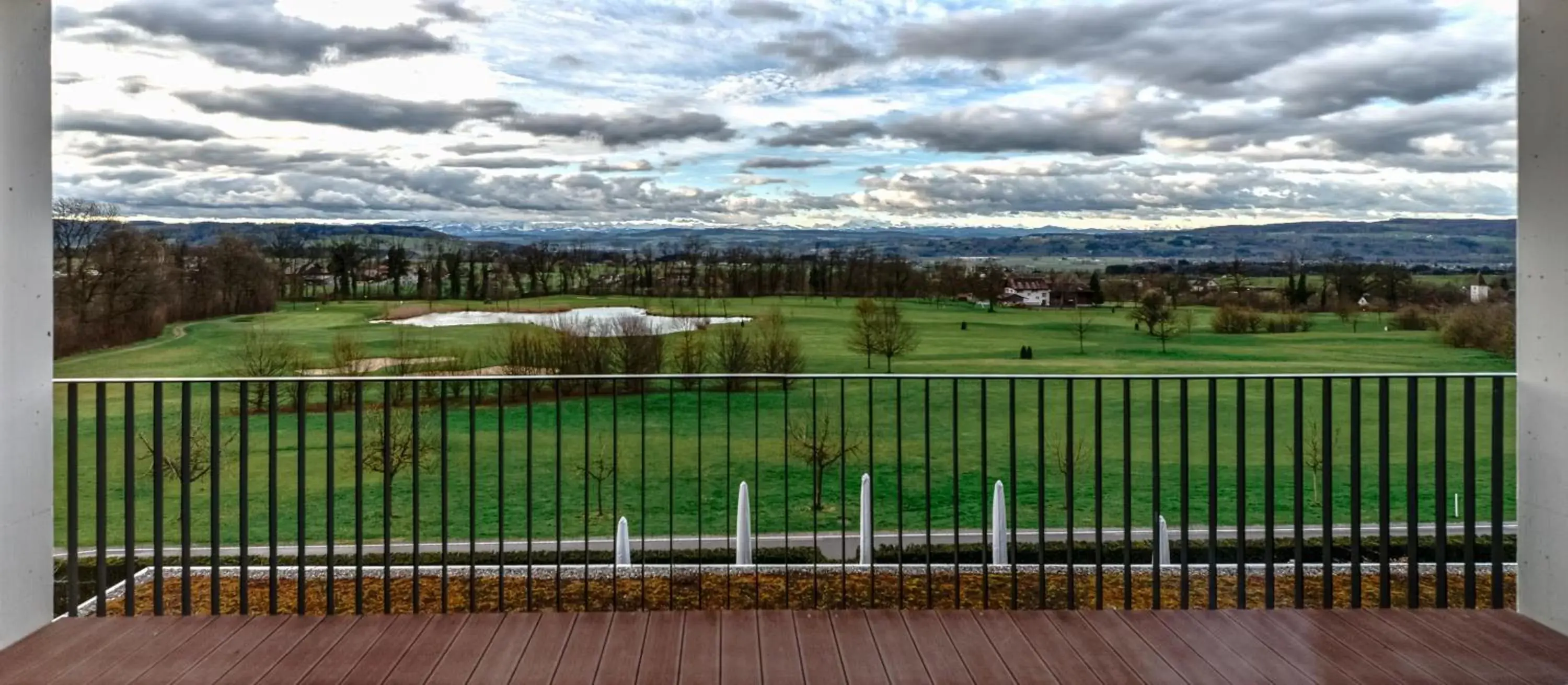 Golfcourse in Wellnesshotel Golf Panorama