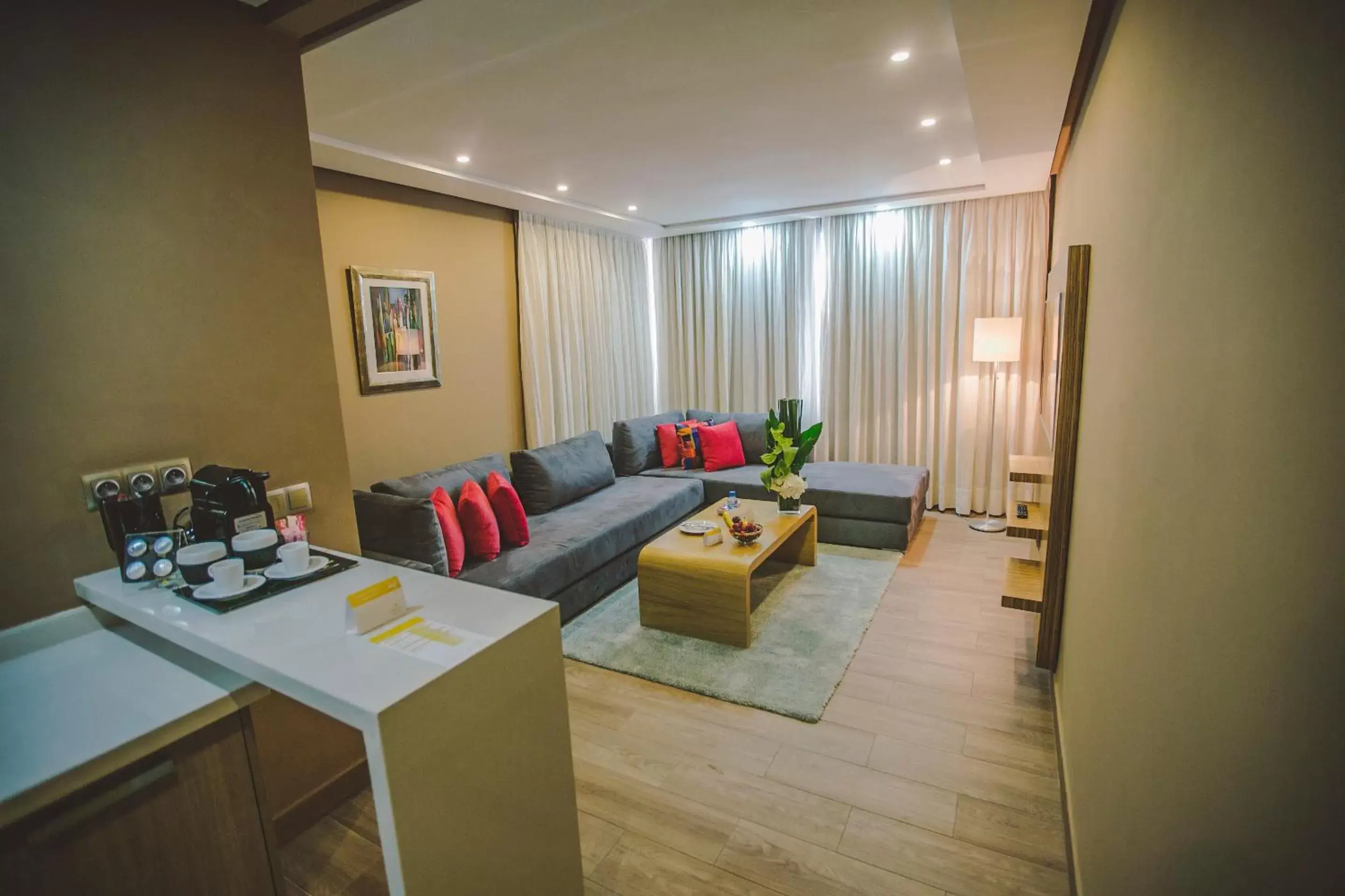 Living room in Down Town Hotel By Business & Leisure Hotels