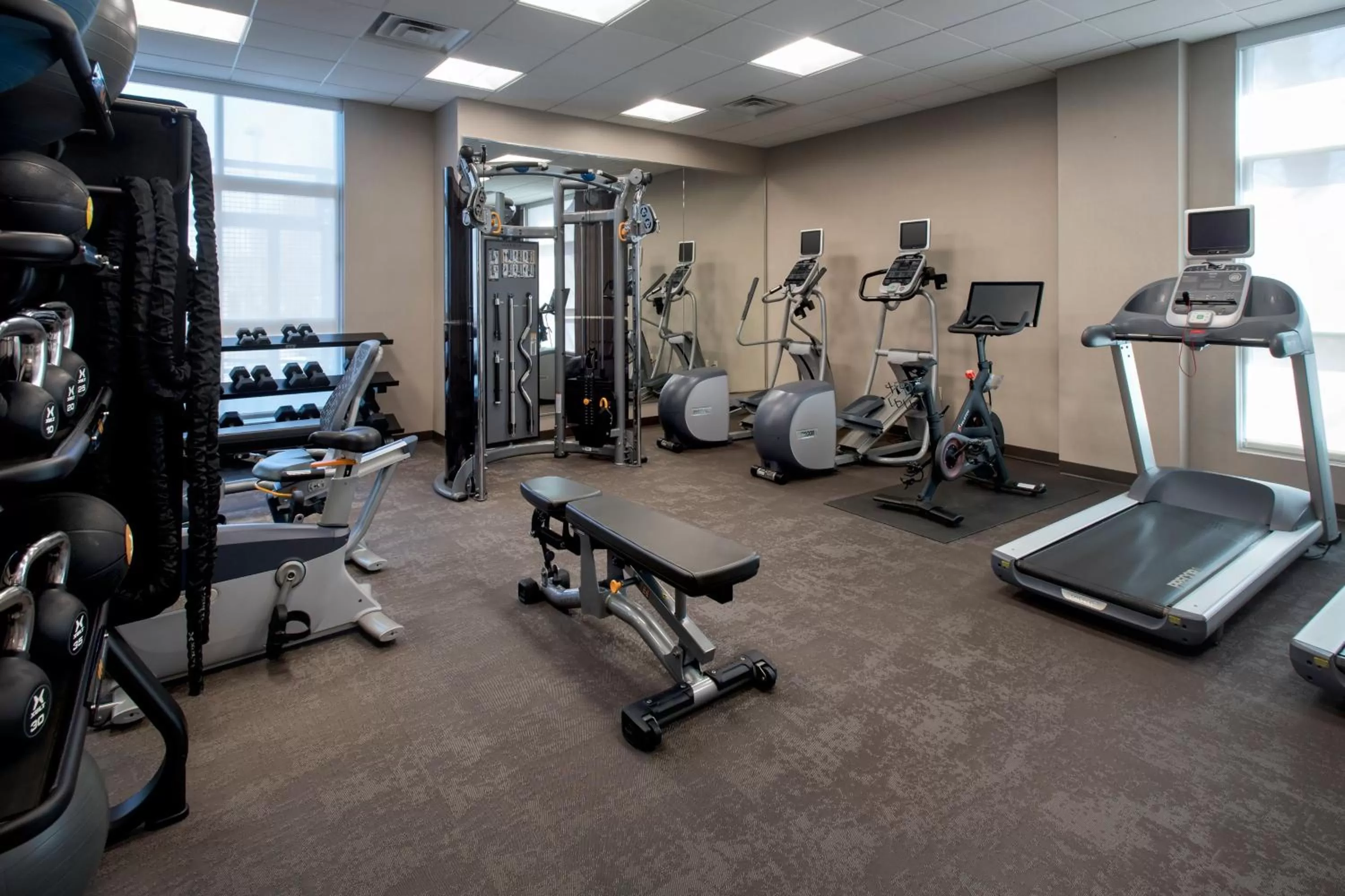 Fitness centre/facilities in Residence Inn by Marriott Fairfax City