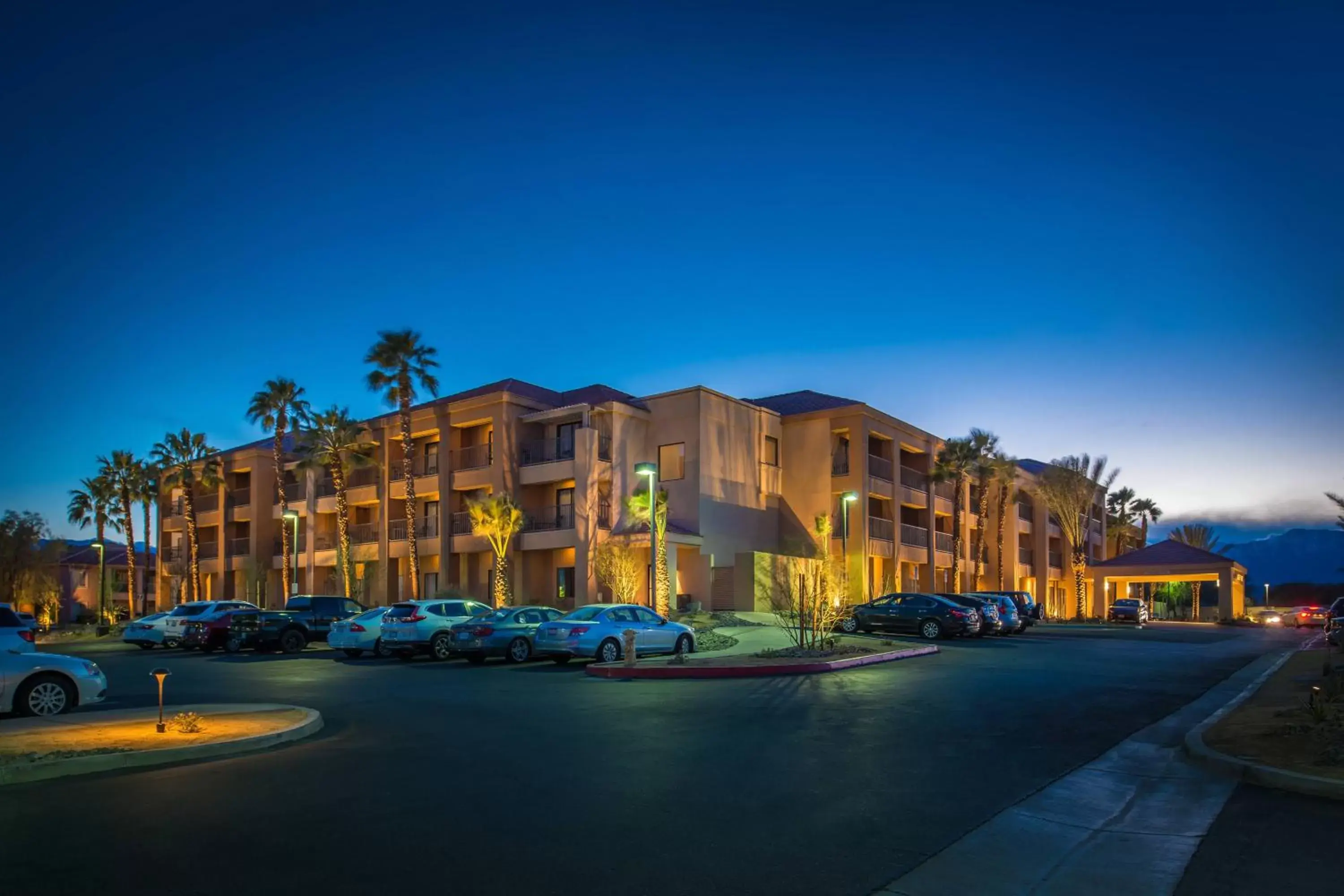 Property Building in Courtyard Palm Desert