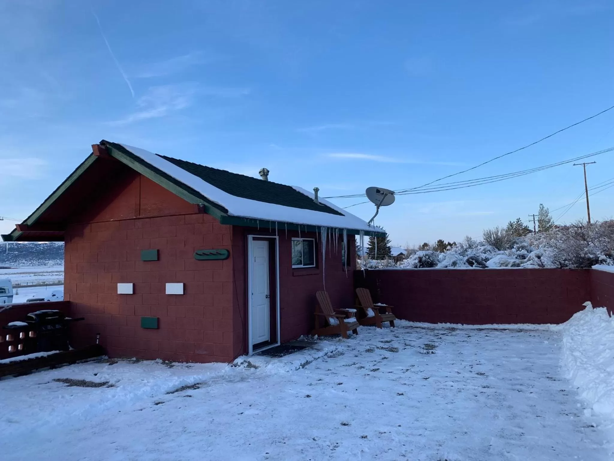 Winter in Big Meadow Lodge