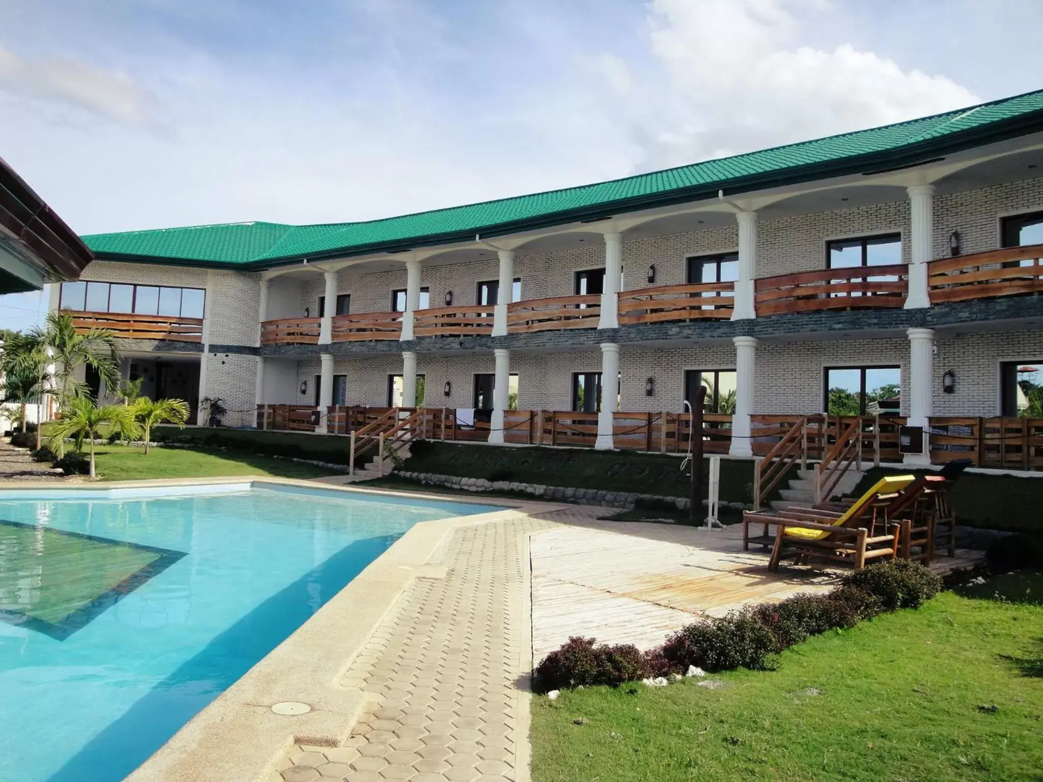 Pool view, Property Building in Harmony Hotel