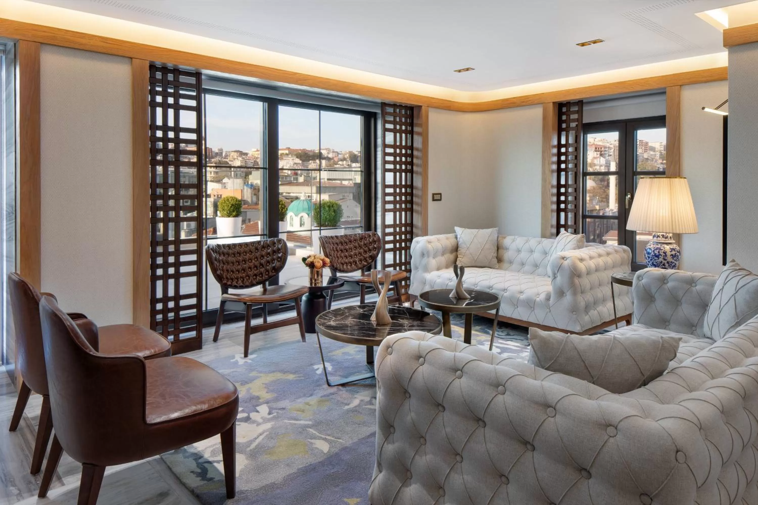 Living room in JW Marriott Istanbul Bosphorus