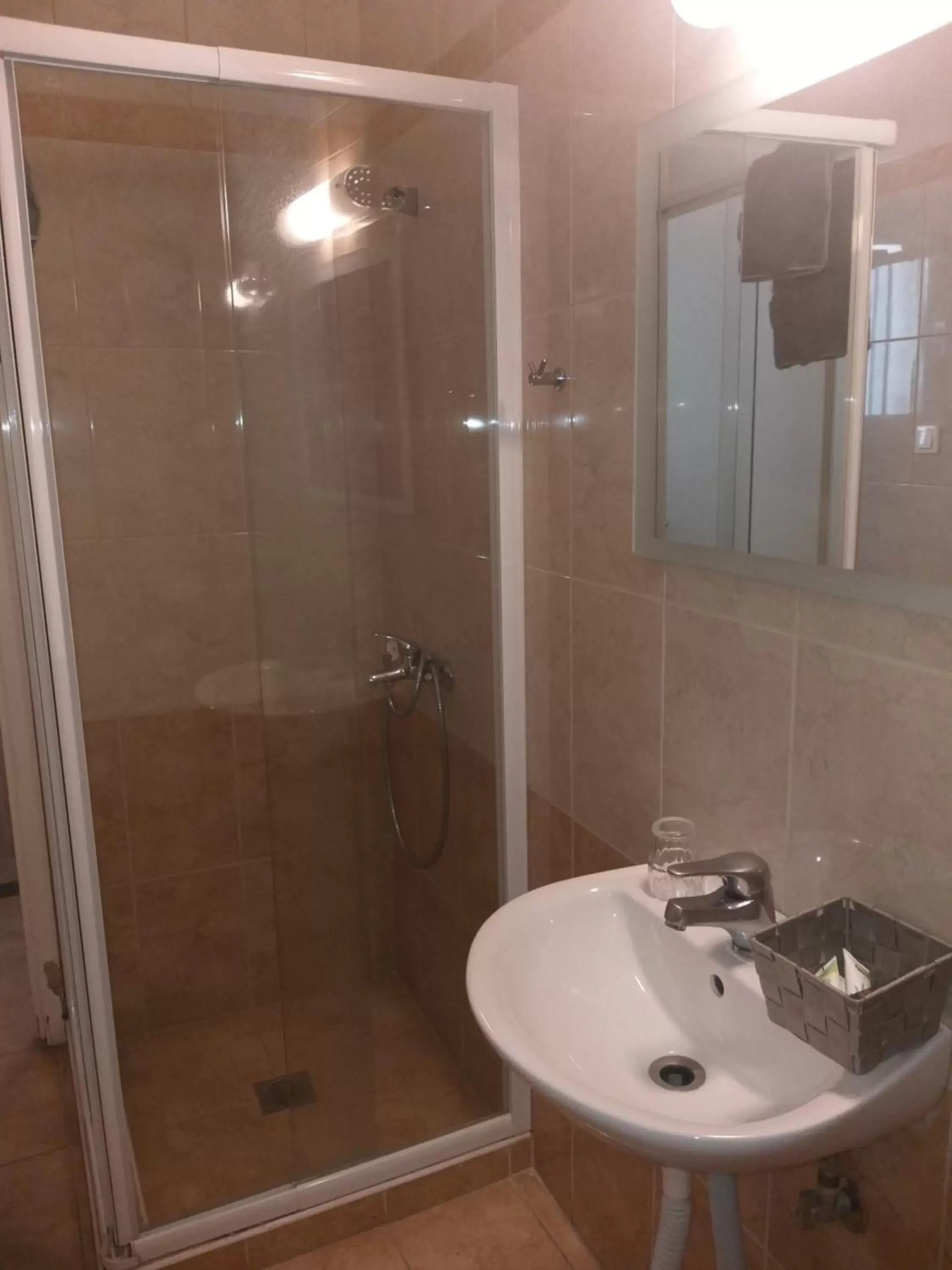 Shower, Bathroom in Apollo Hotel