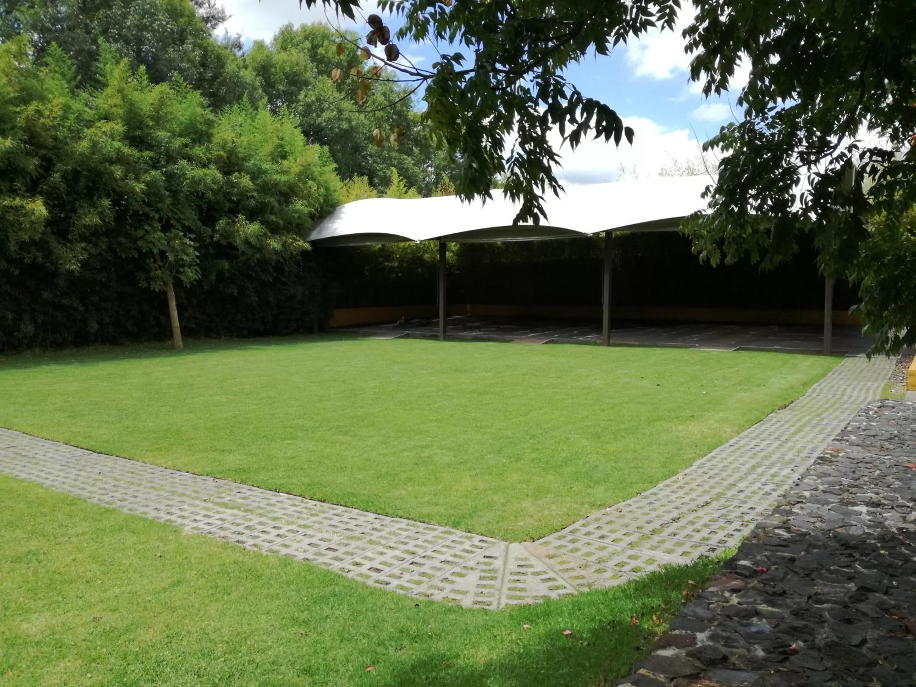 Garden in Hotel Casa en el Campo