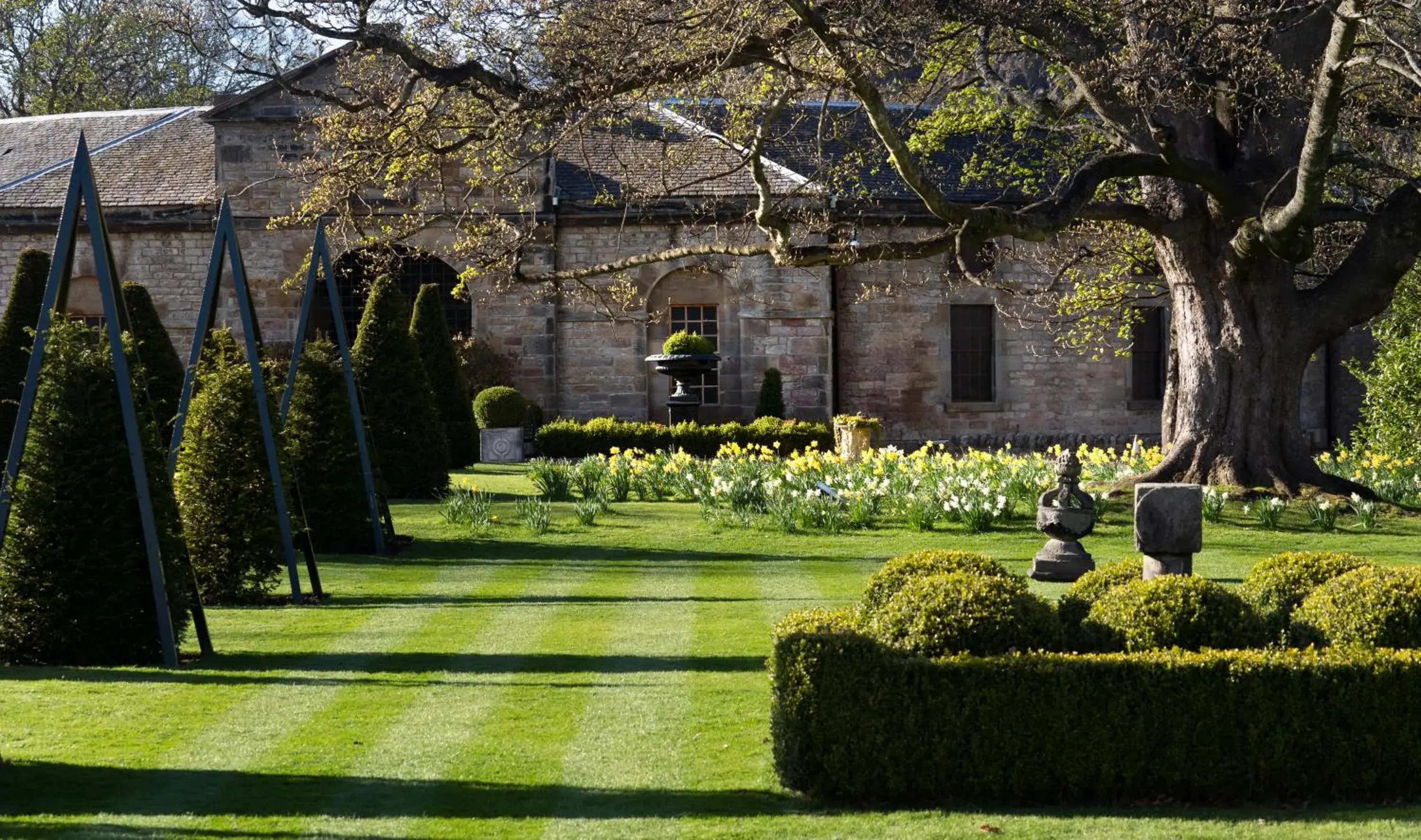 Garden in Prestonfield House