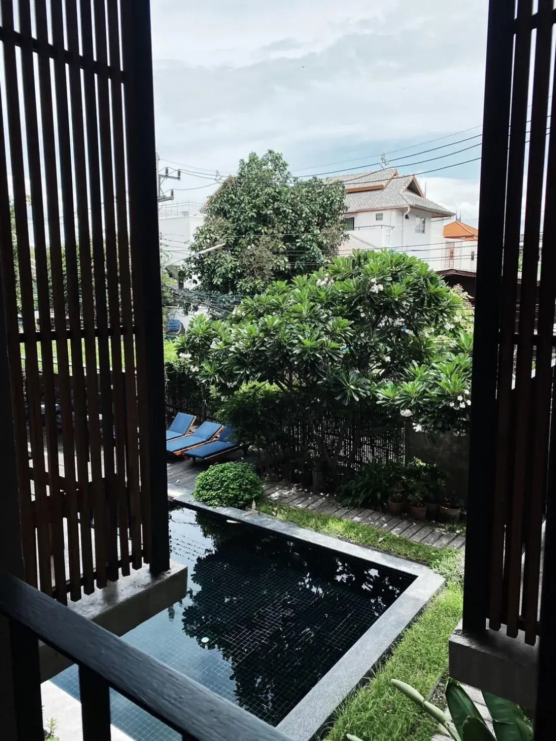 Balcony/Terrace in Lamphu House Chiang Mai - SHA Extra Plus Certified