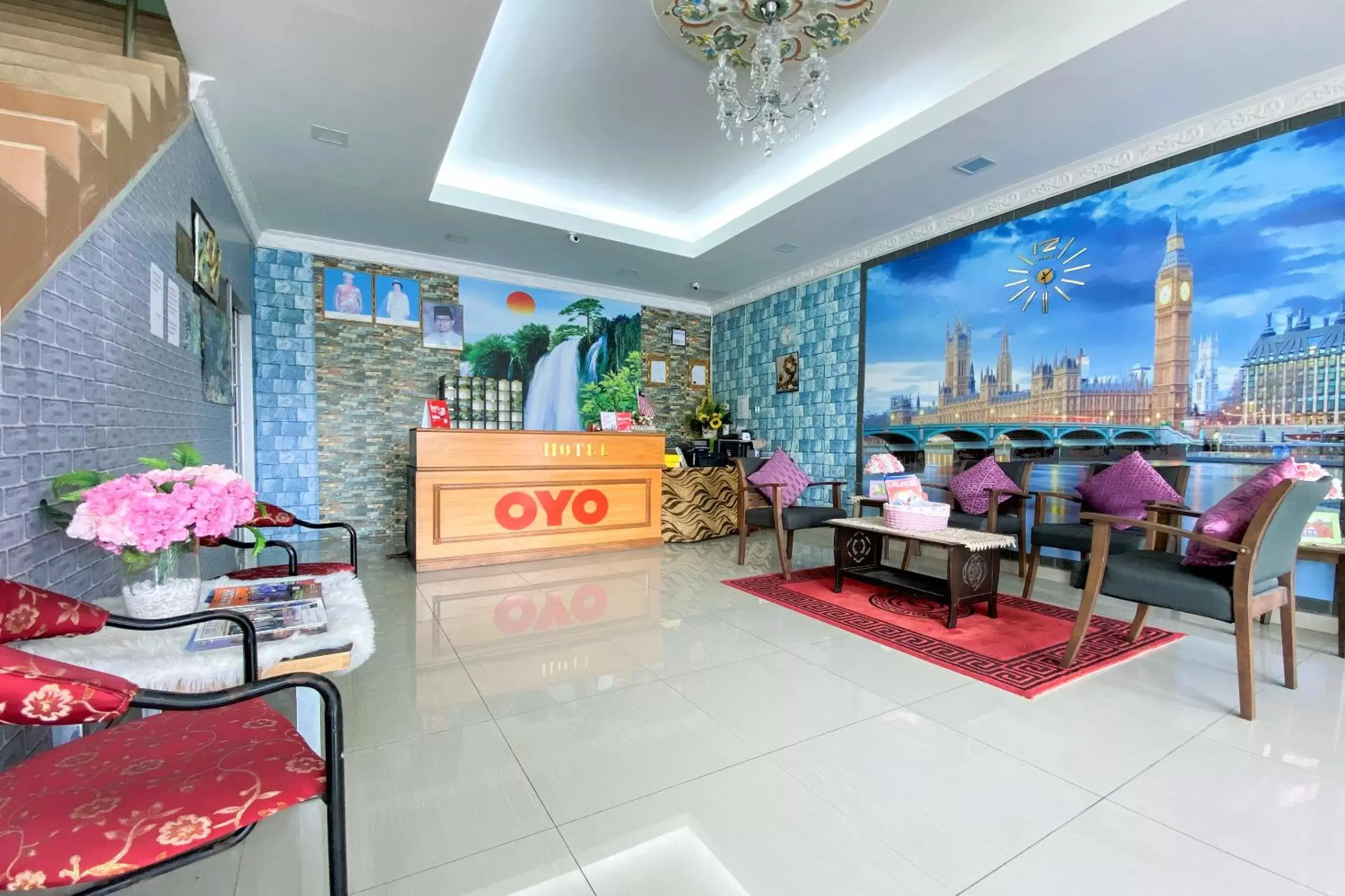 Lobby or reception in Super OYO 90039 Coop Hotel Kangar