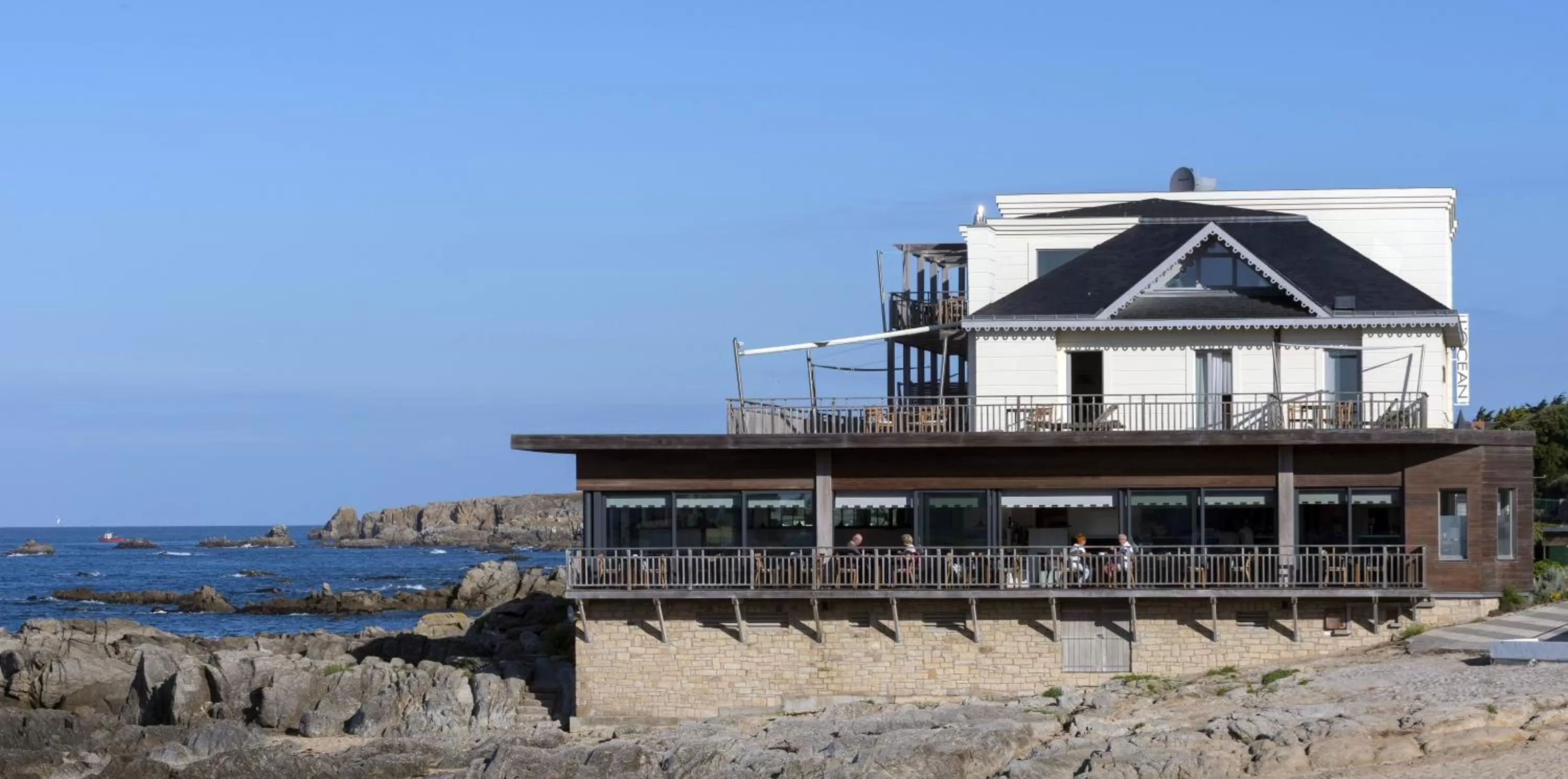 Sea view in Grand Hotel de L'Océan