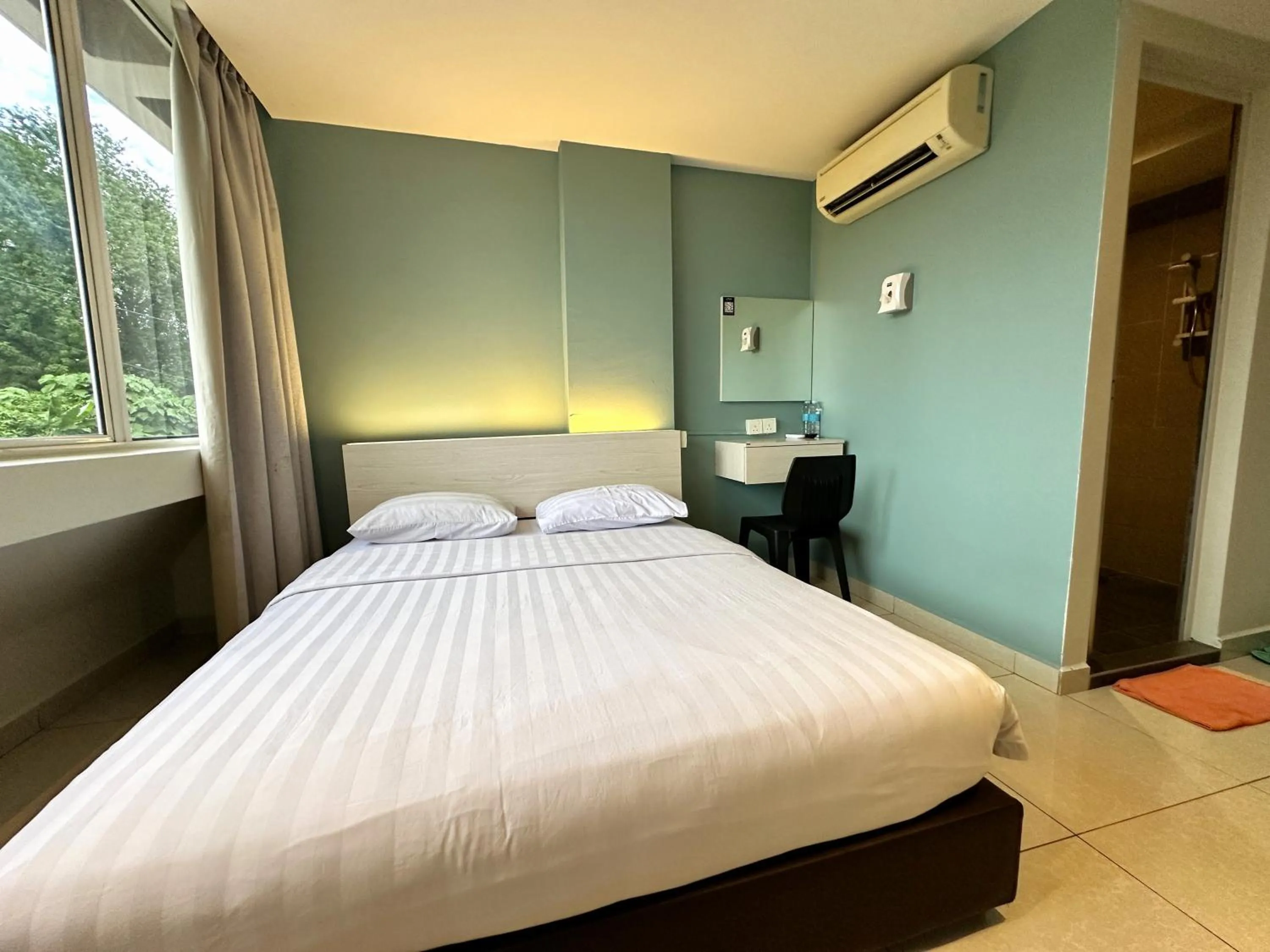 Bed in De UPTOWN Hotel @ P.J. 222