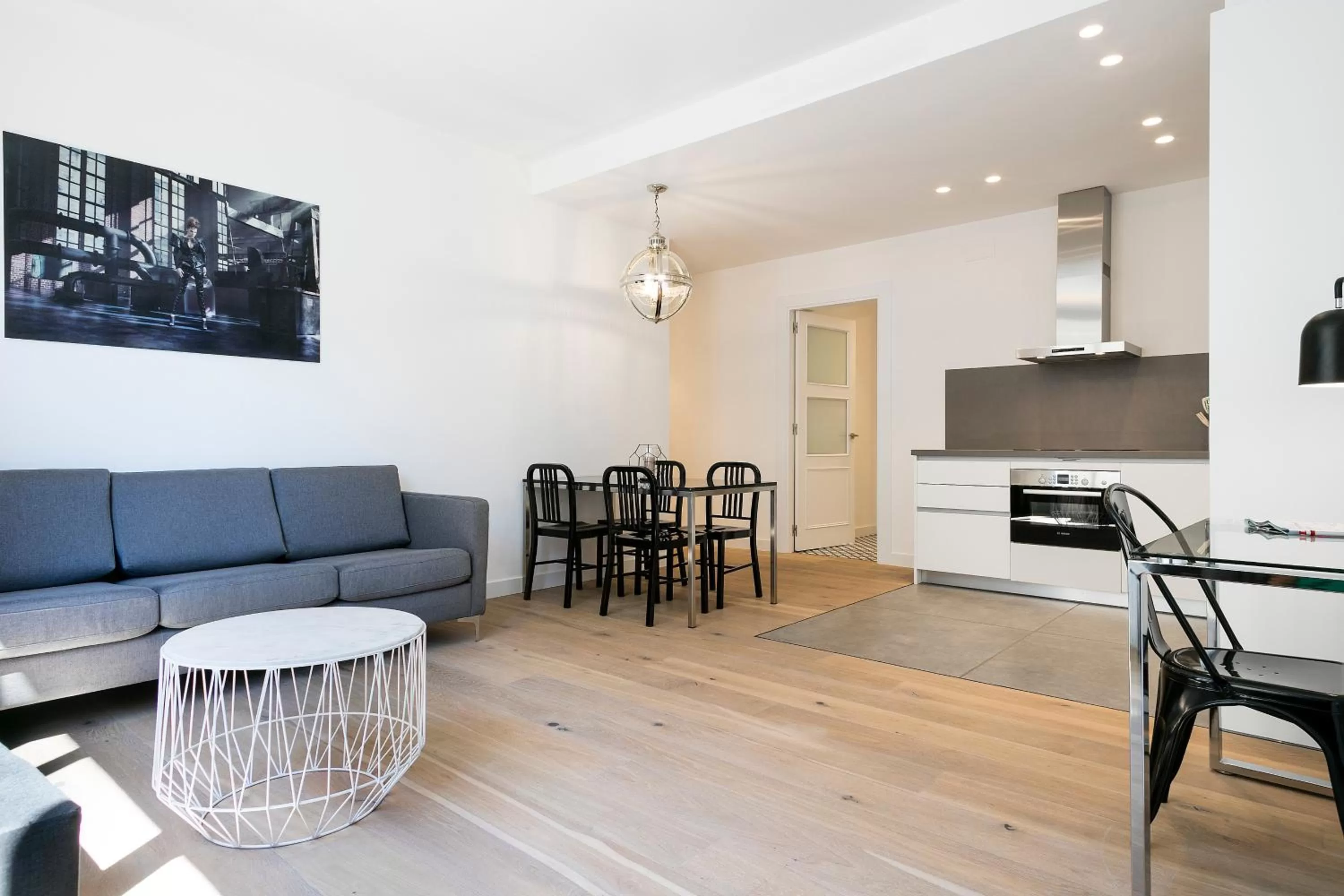 Kitchen or kitchenette in Murmuri Residence Mercader