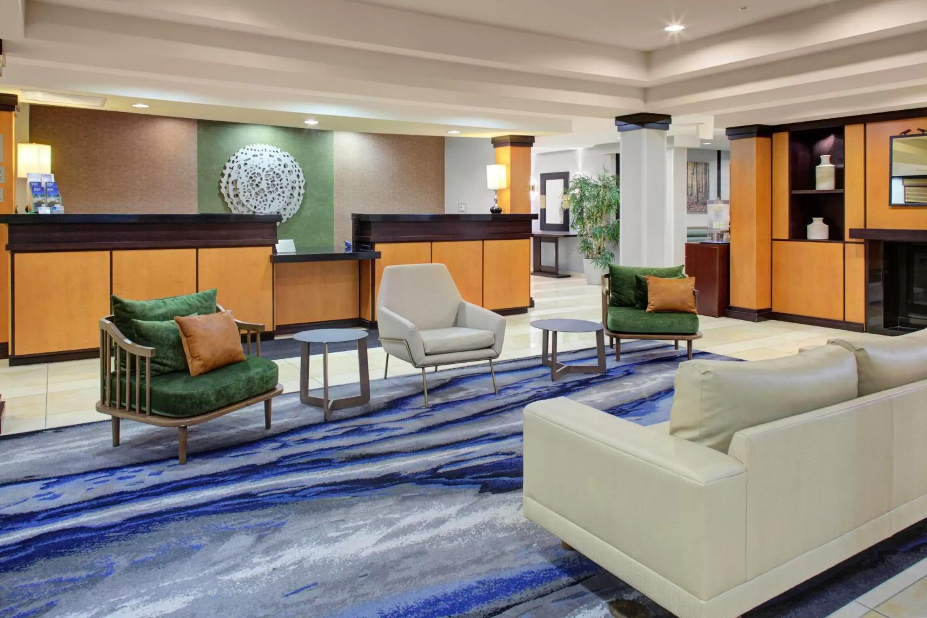 Lobby or reception in Fairfield Inn & Suites Indianapolis Avon