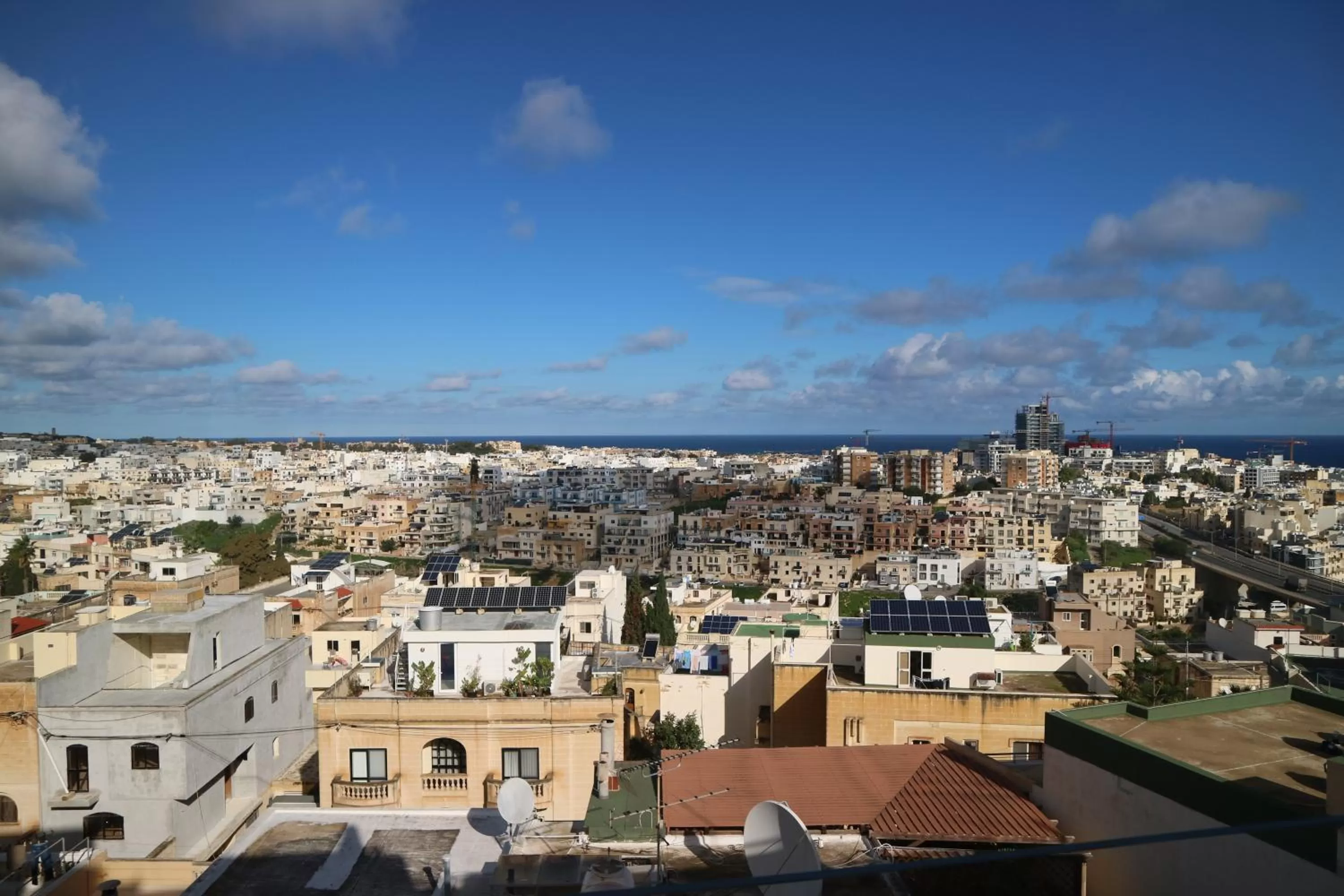 City view in Escape to St Julians