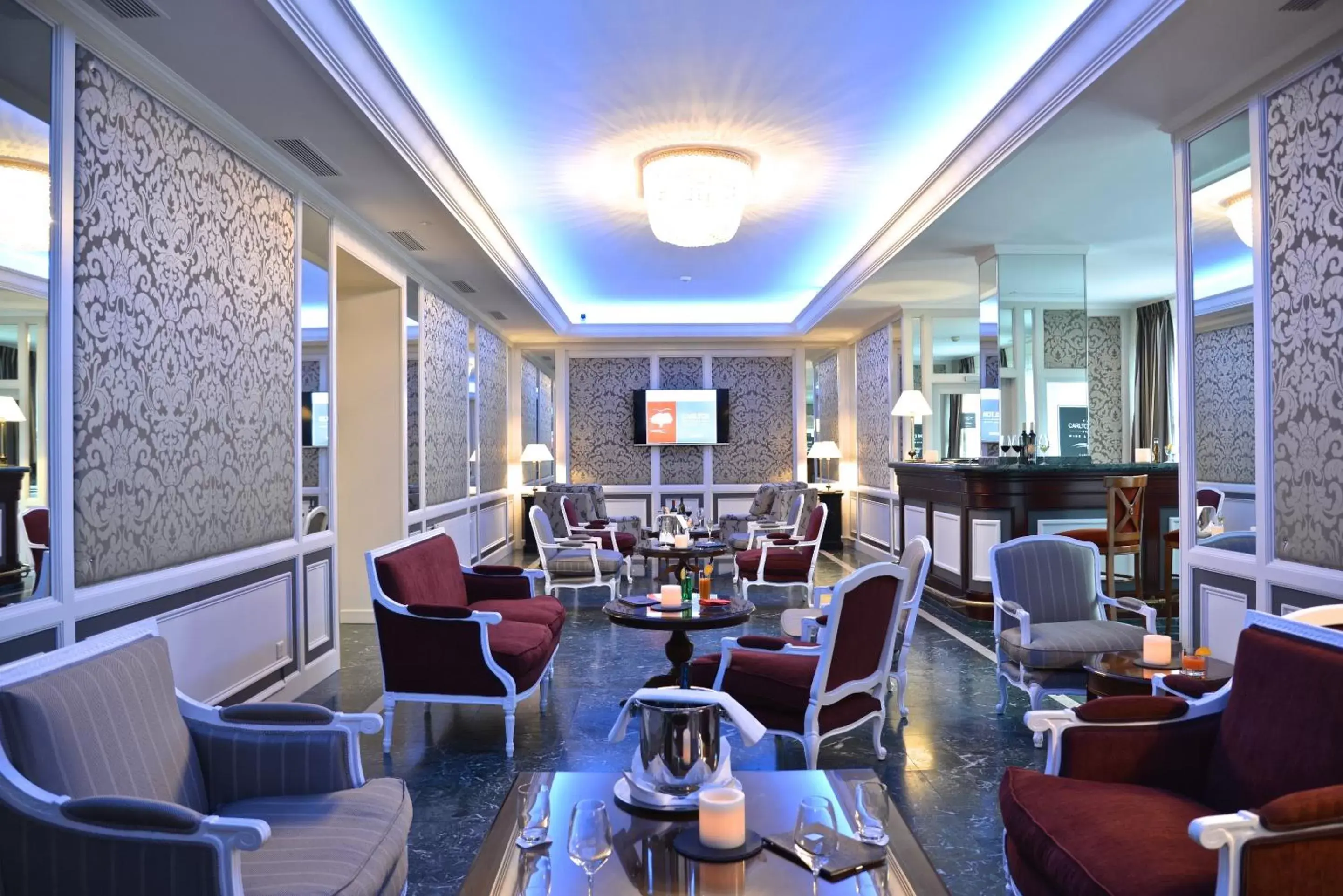 Lounge or bar, Restaurant/Places to Eat in Carlton Lausanne Boutique Hôtel