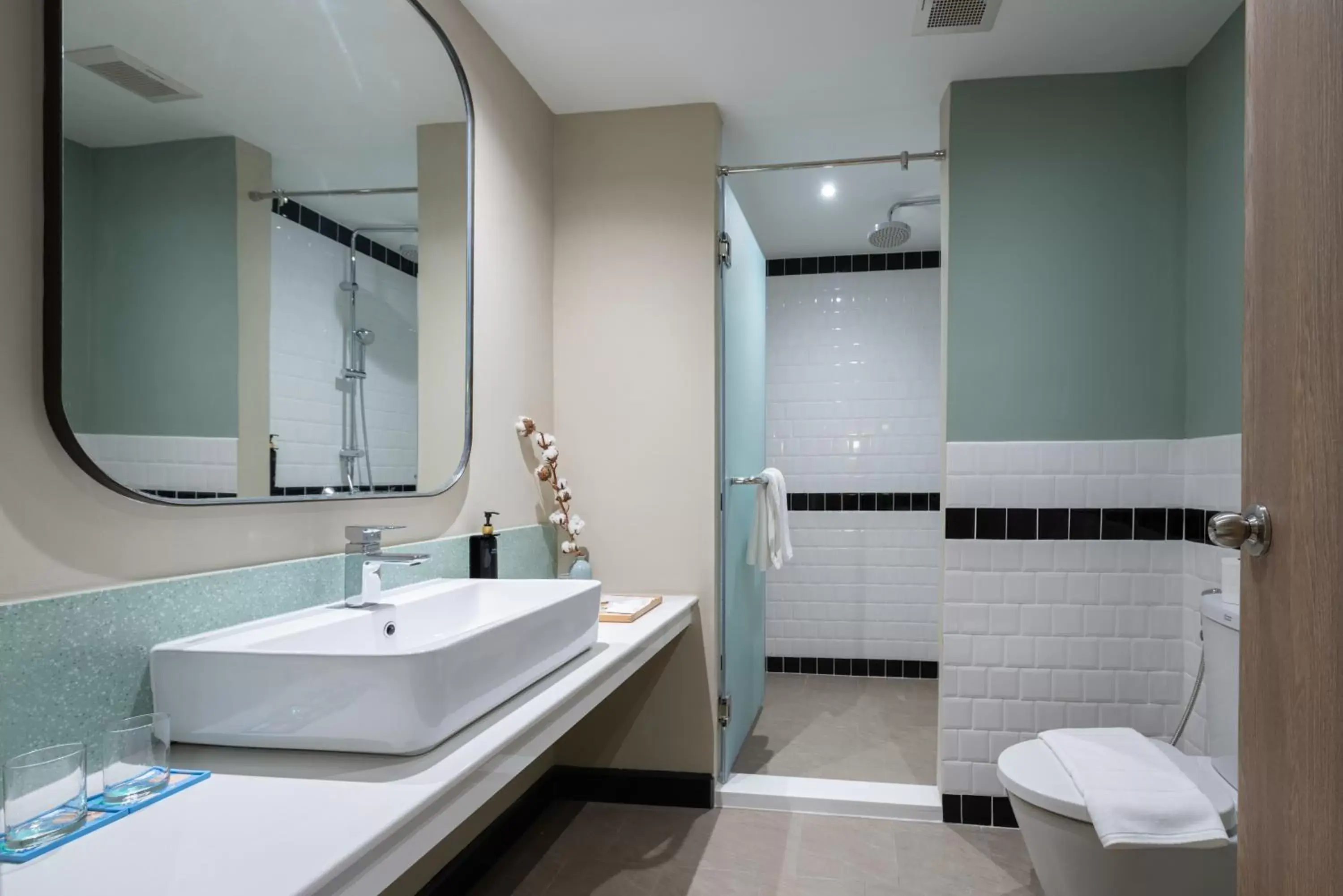 Bathroom in The Cotton Saladaeng Hotel