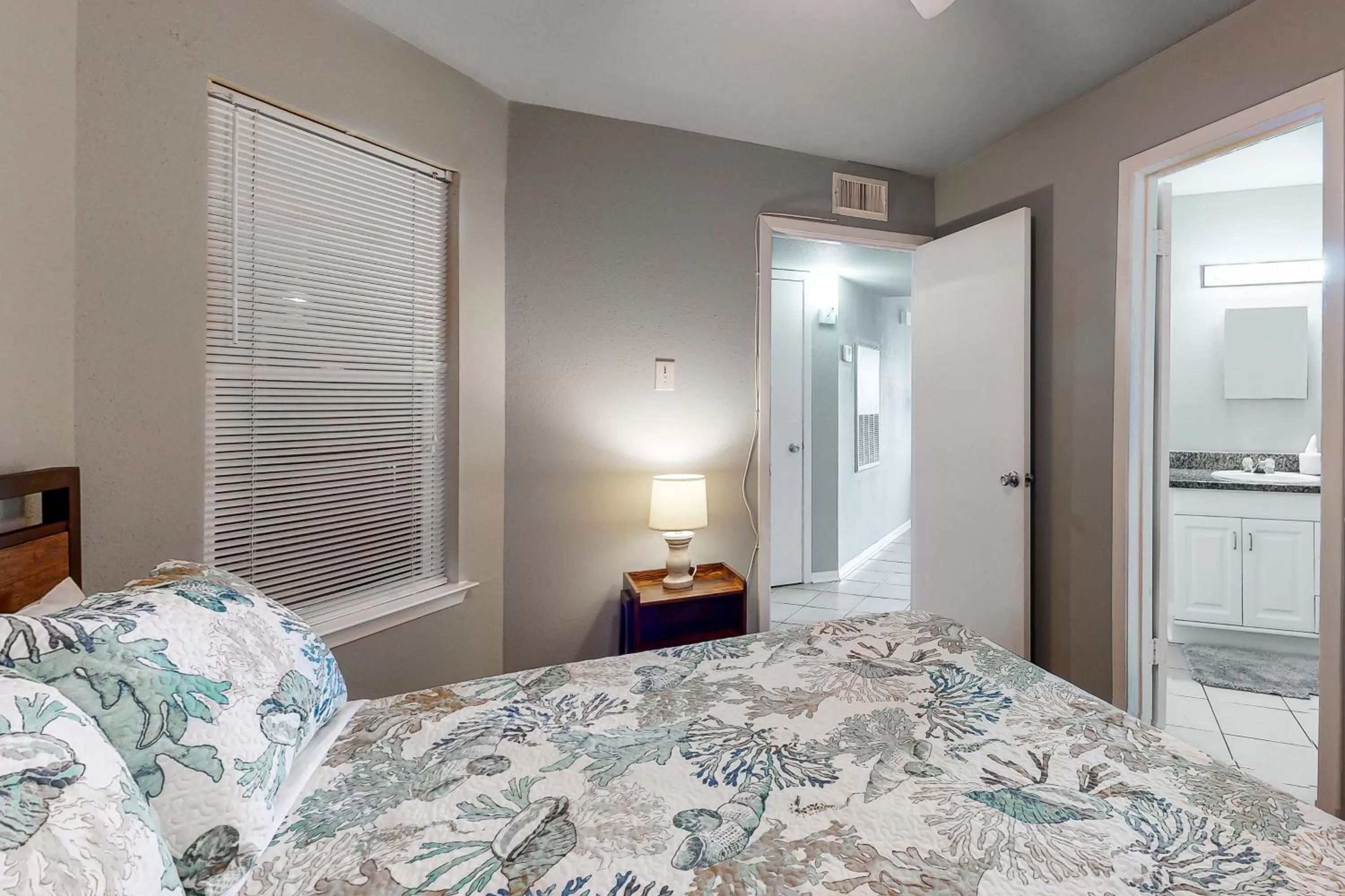 Bed in Cove by the Seawall