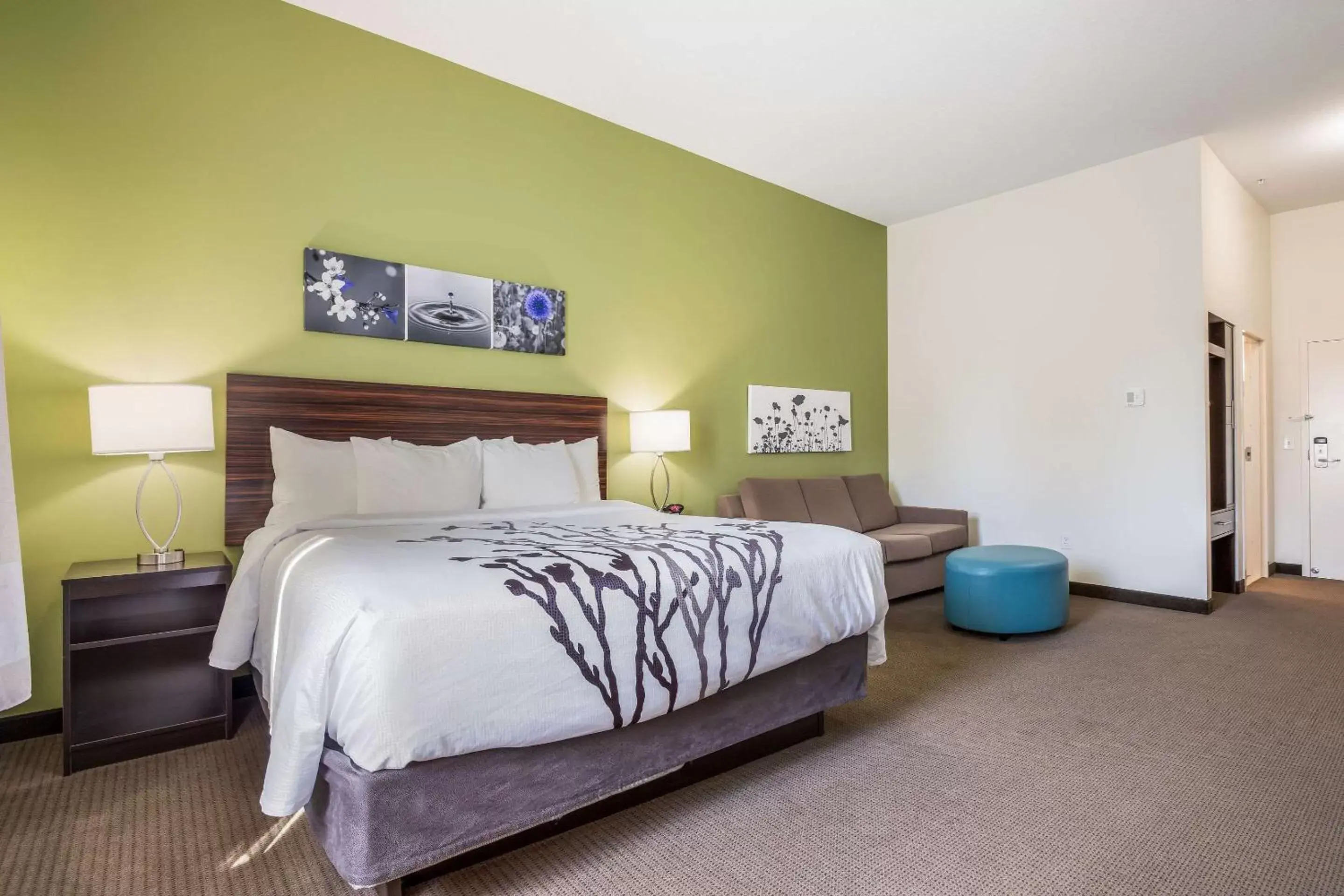 Photo of the whole room, Bed in Sleep Inn & Suites Park City-Wichita North