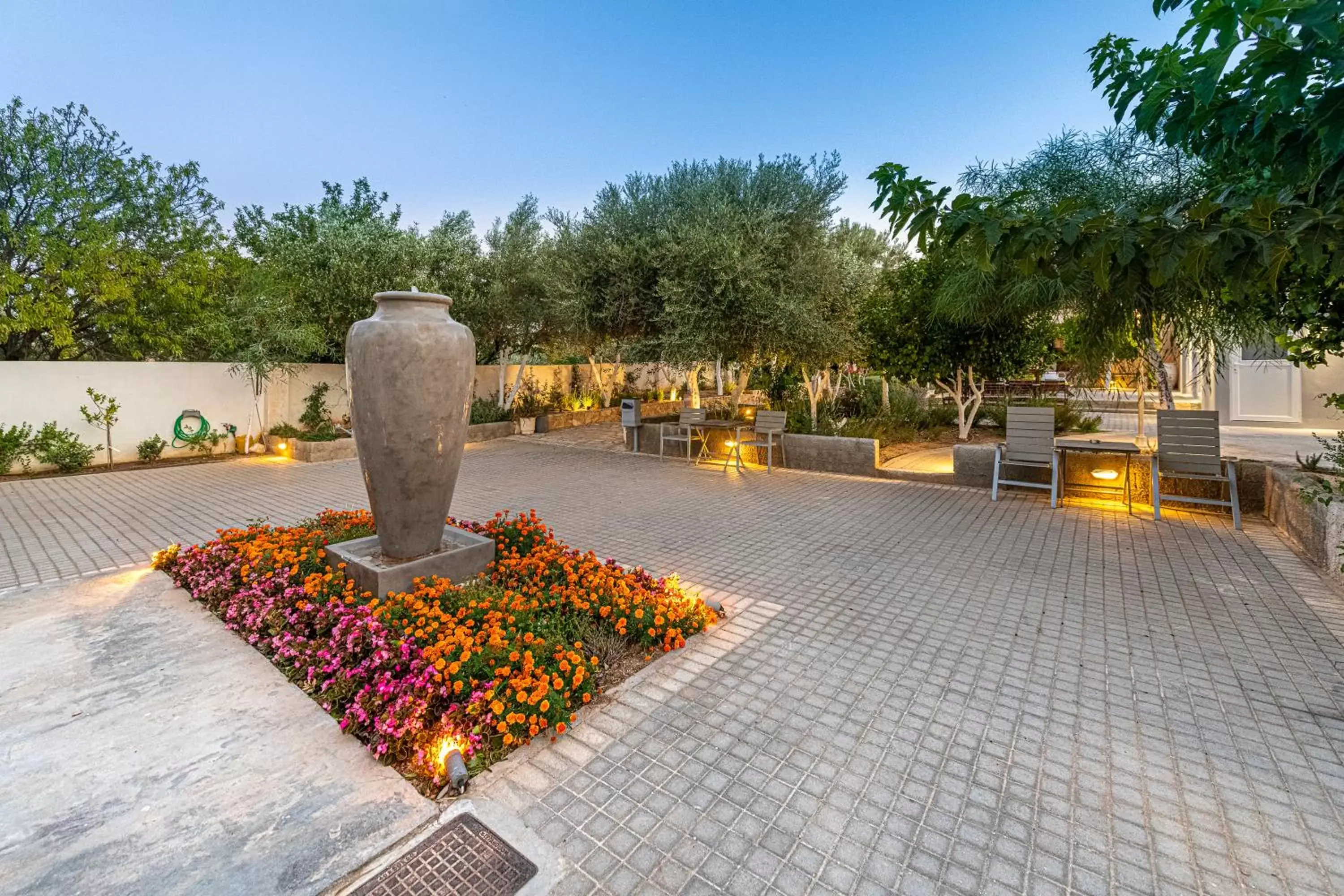 Garden view in Comfort Stay Airport Studios - FREE shuttle from the Athens airport