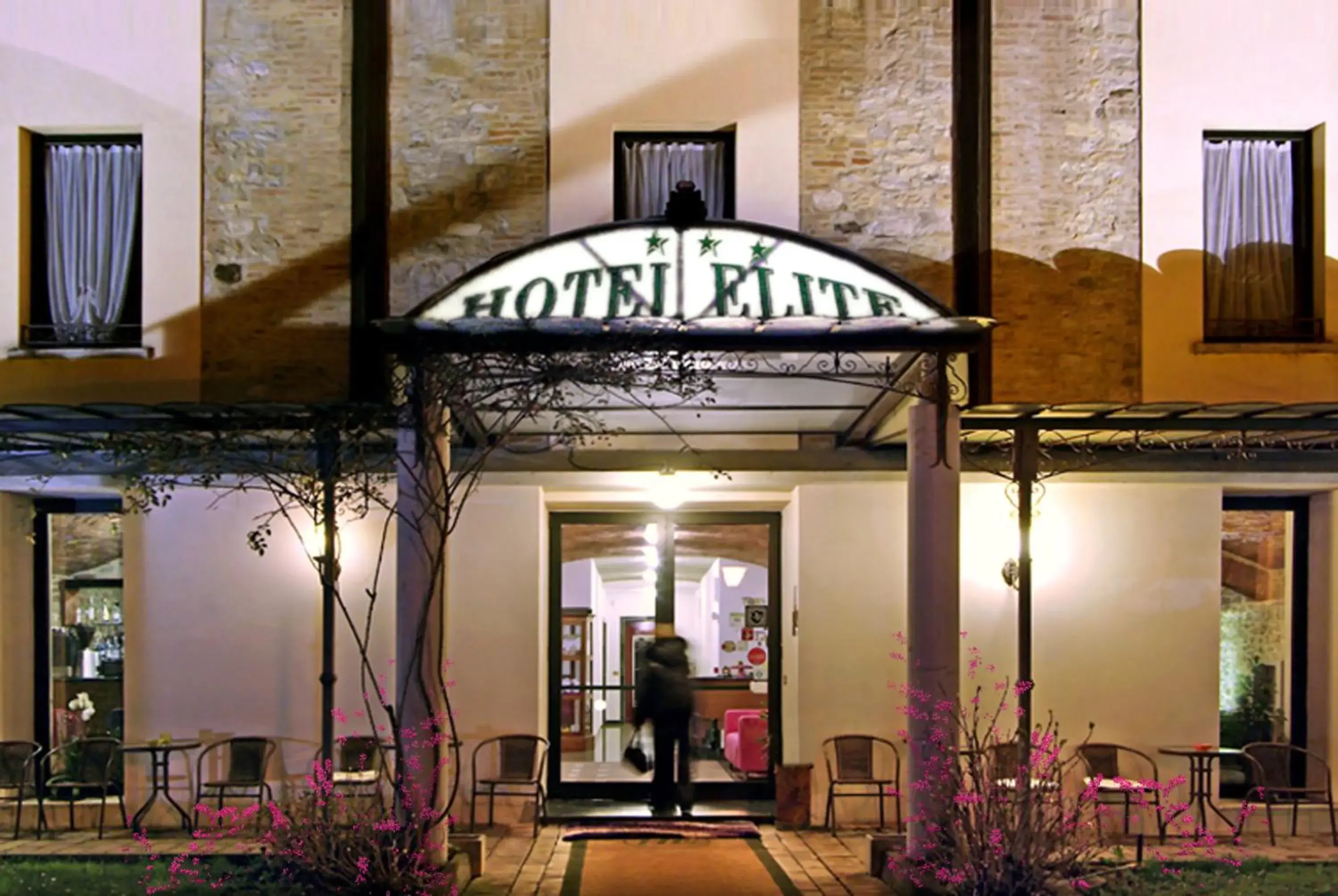 Facade/entrance in Hotel Elite