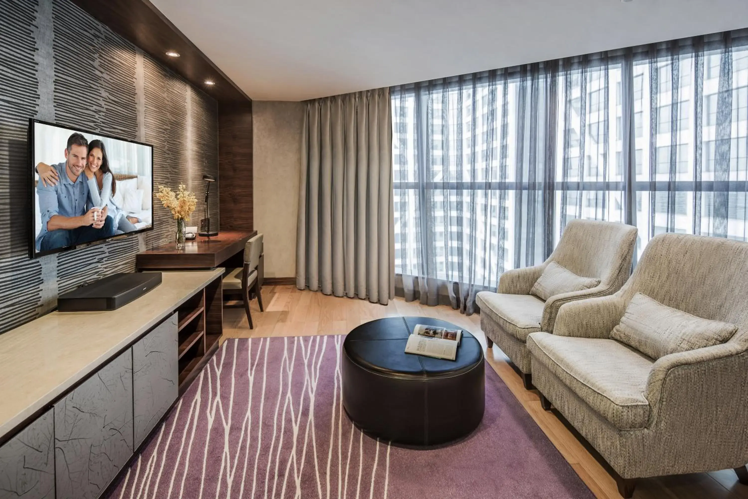 Seating Area in Ascott Raffles City Chengdu Serviced Apartments