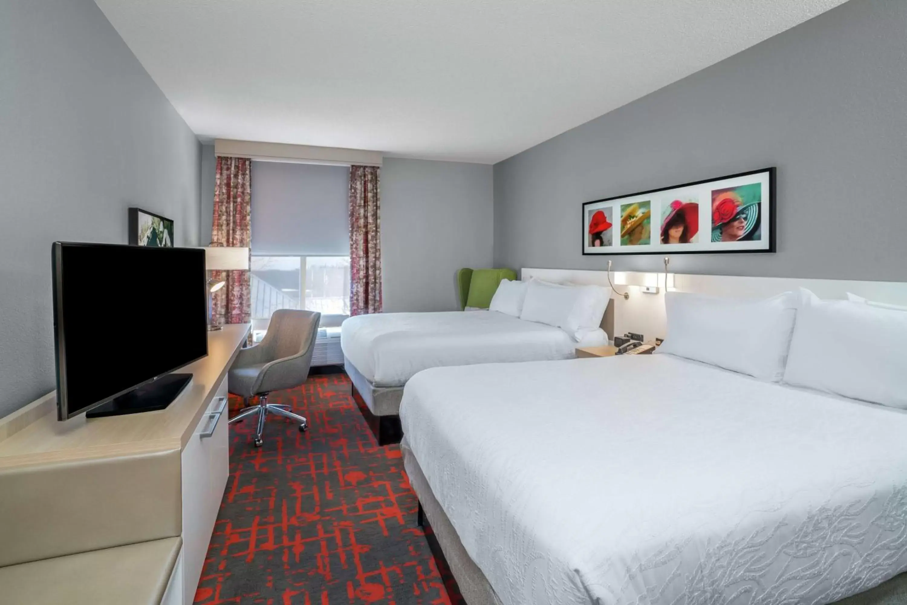 Bedroom, Bed in Hilton Garden Inn Louisville East