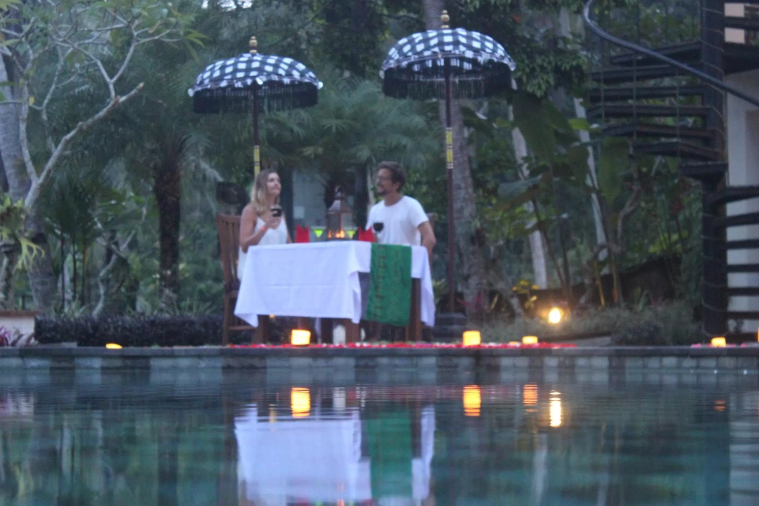 Patio in Labak River Hotel by EPS