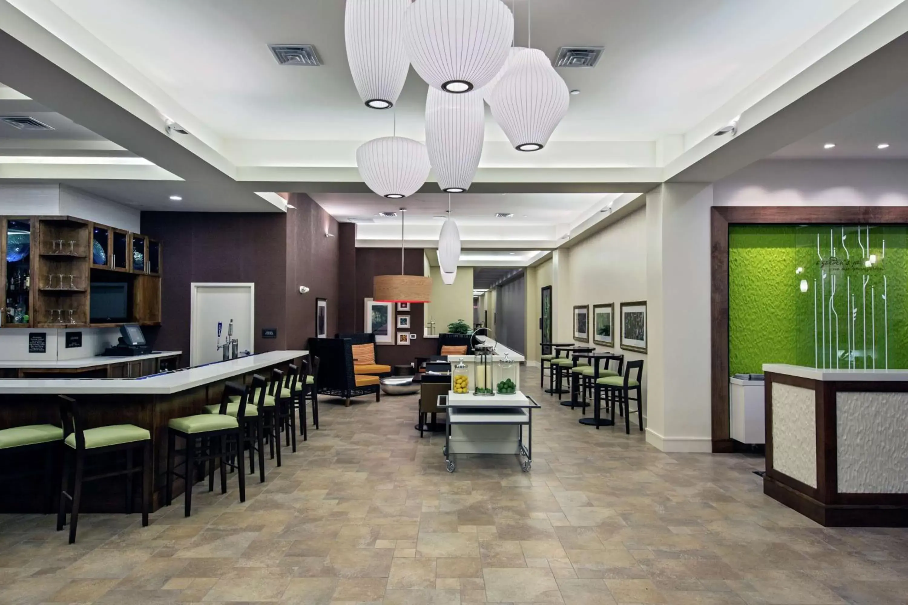 Lobby or reception in Hilton Garden Inn Lincoln Downtown/Haymarket