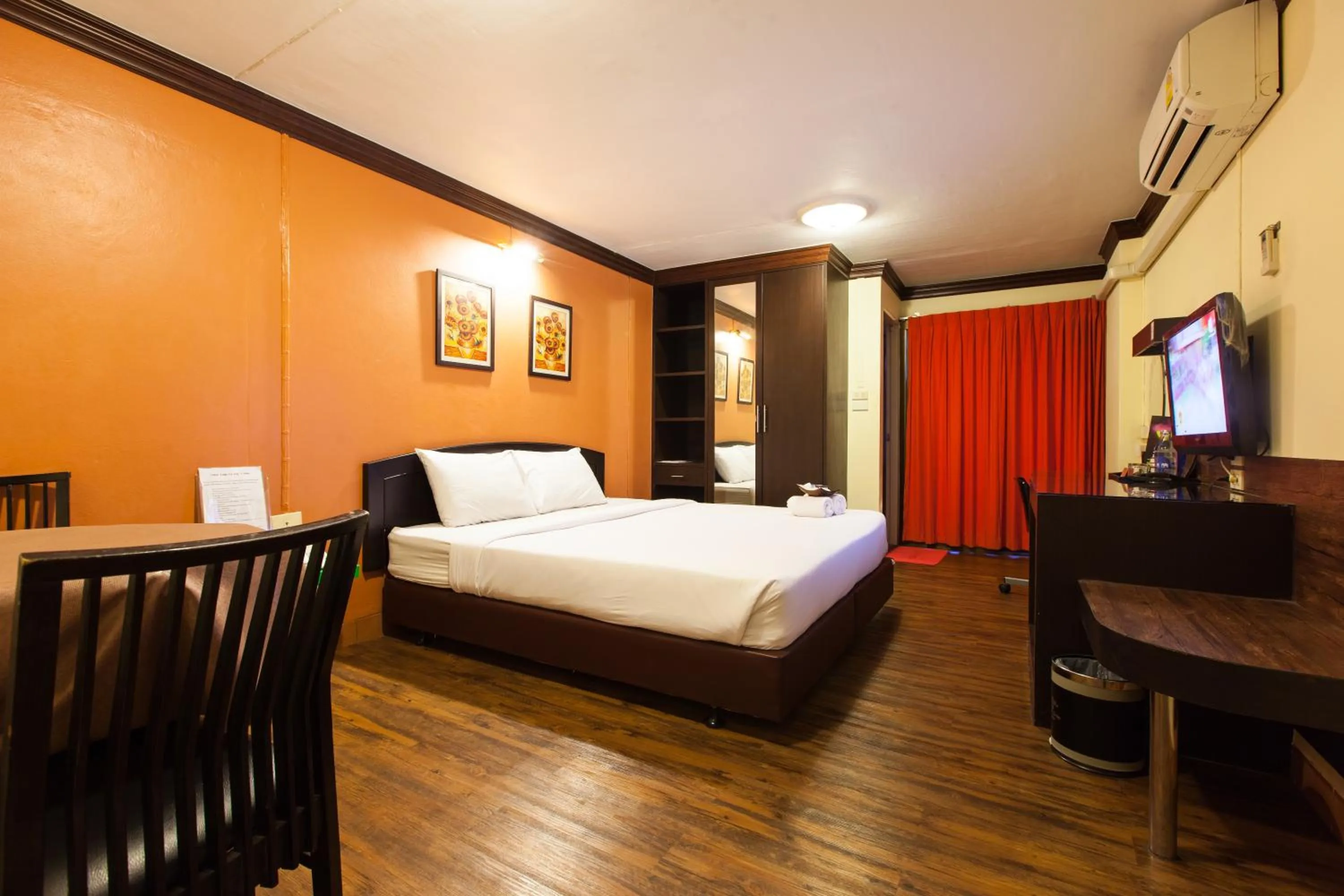 Bed in Vabua Asotel Bangkok