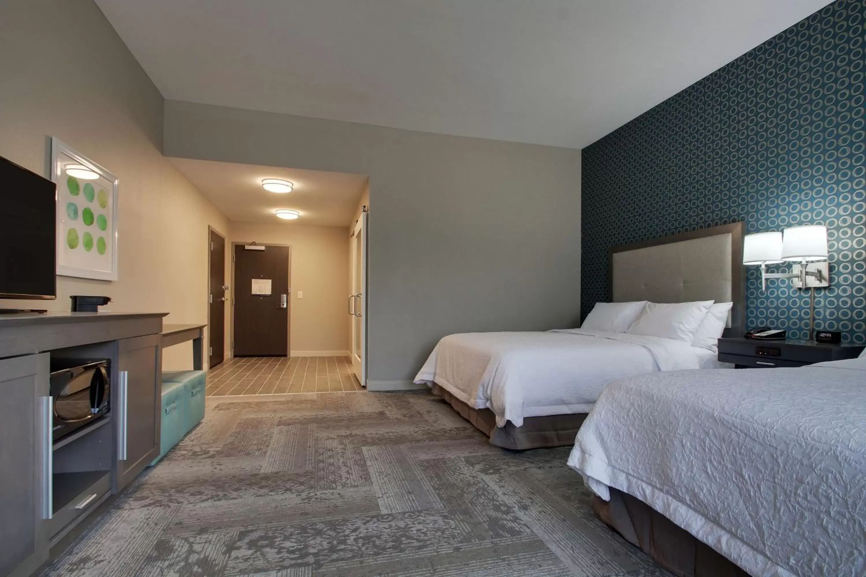 Bedroom, Bed in Hampton Inn & Suites By Hilton Knightdale Raleigh