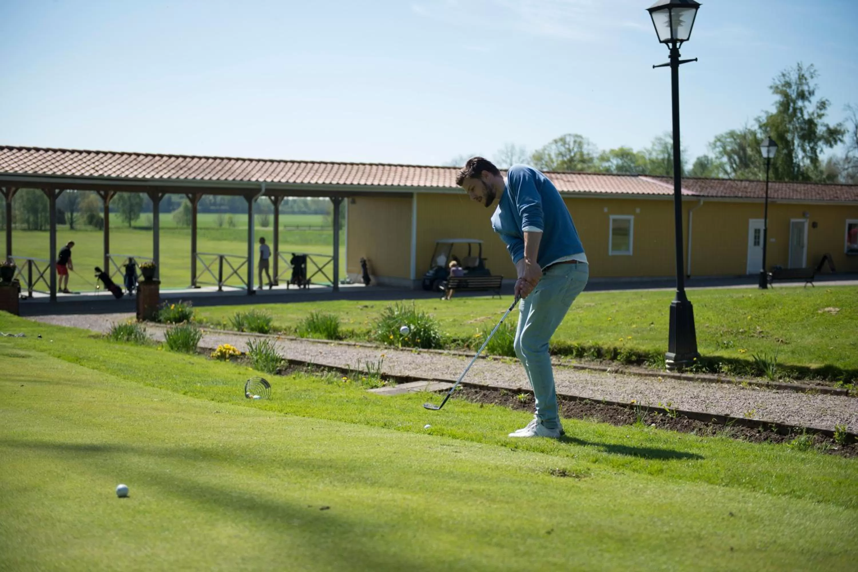 Golfcourse in Knistad Herrgård