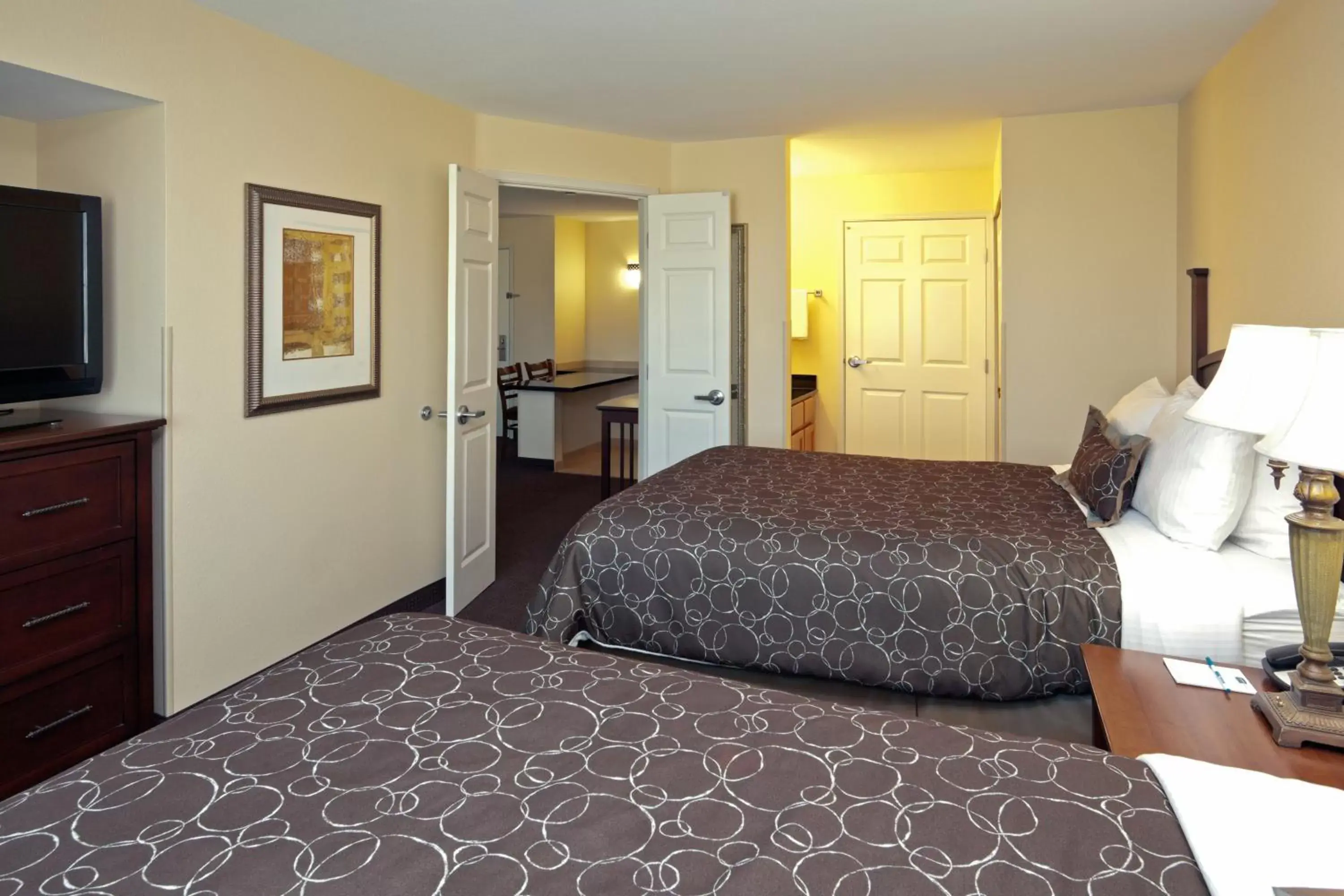 Bed in Staybridge Suites Rocklin - Roseville Area, an IHG Hotel