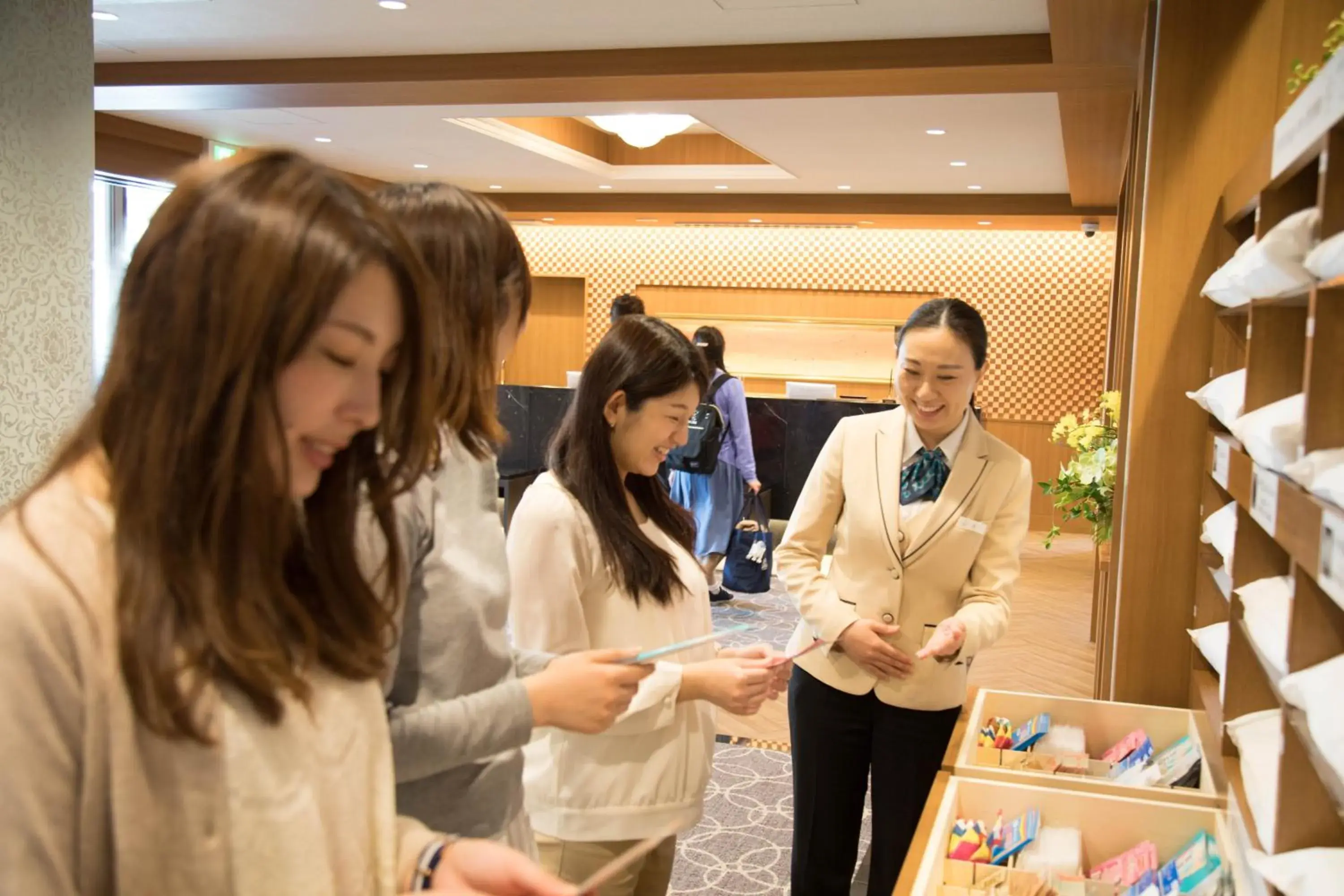 Lobby or reception in Hiyori Hotel Maihama