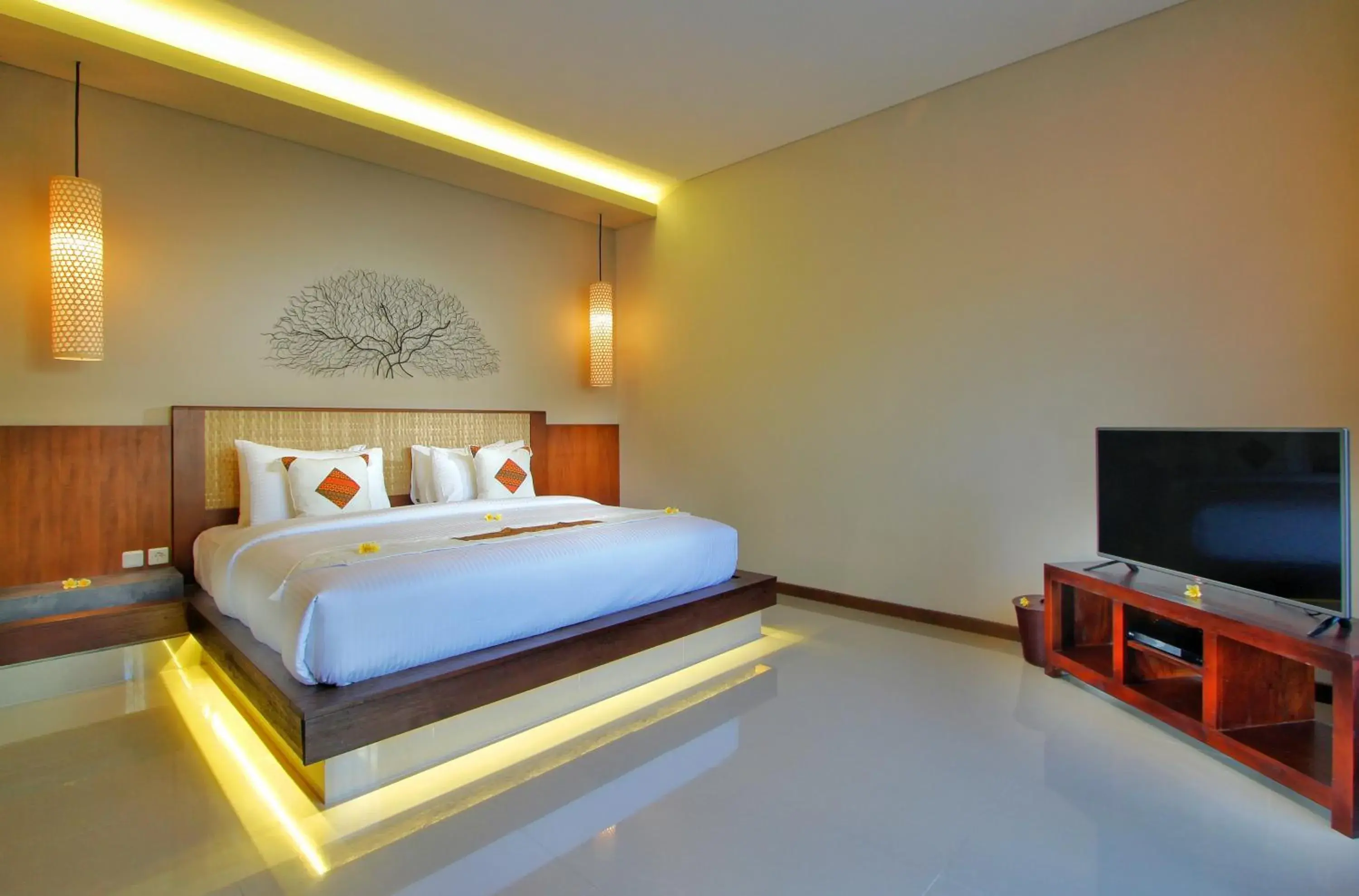 Bed in Maharaja Villas Bali - CHSE Certified