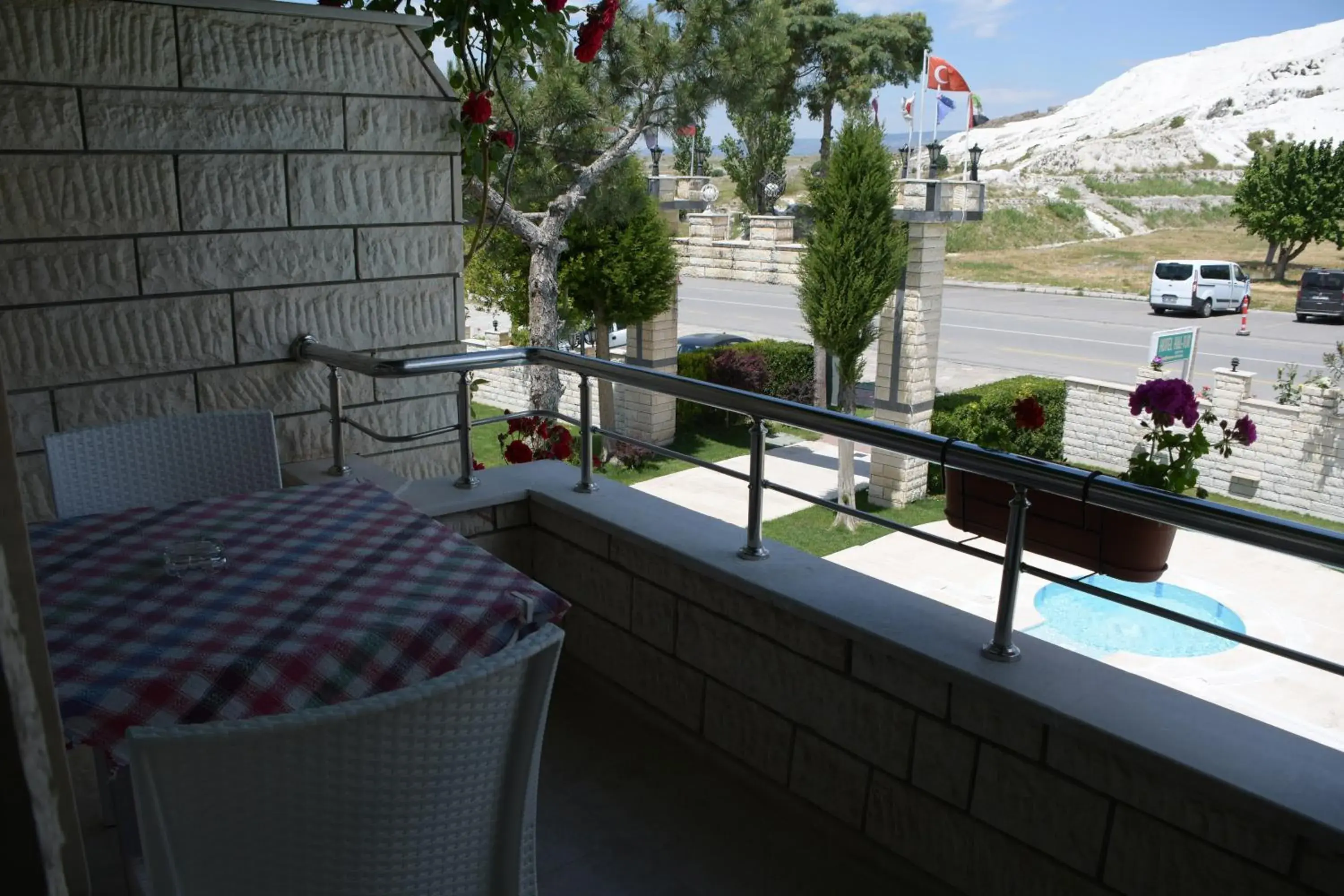 Balcony/Terrace in Hotel HAL-TUR