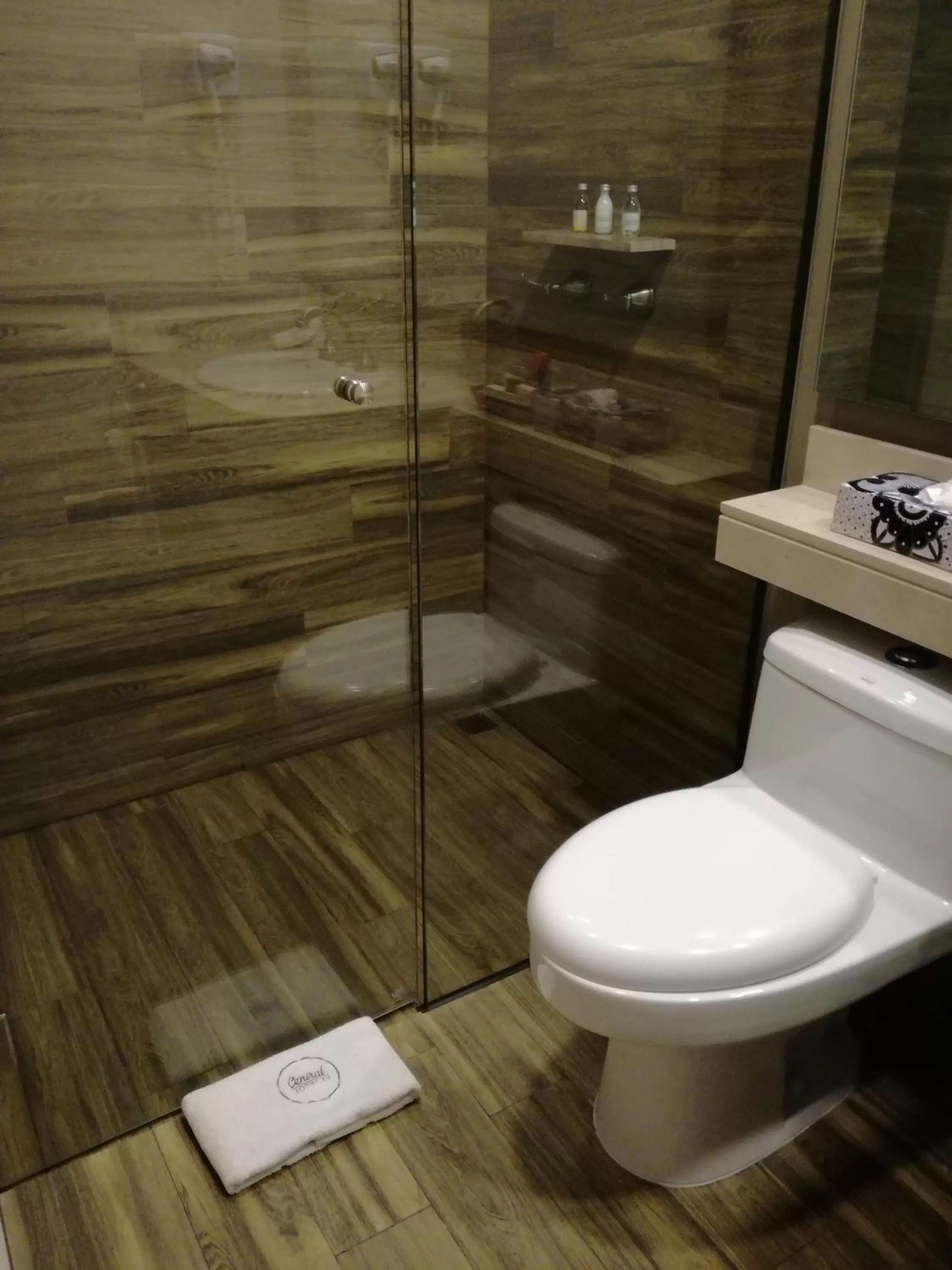 Bathroom in Historico Central Hotel