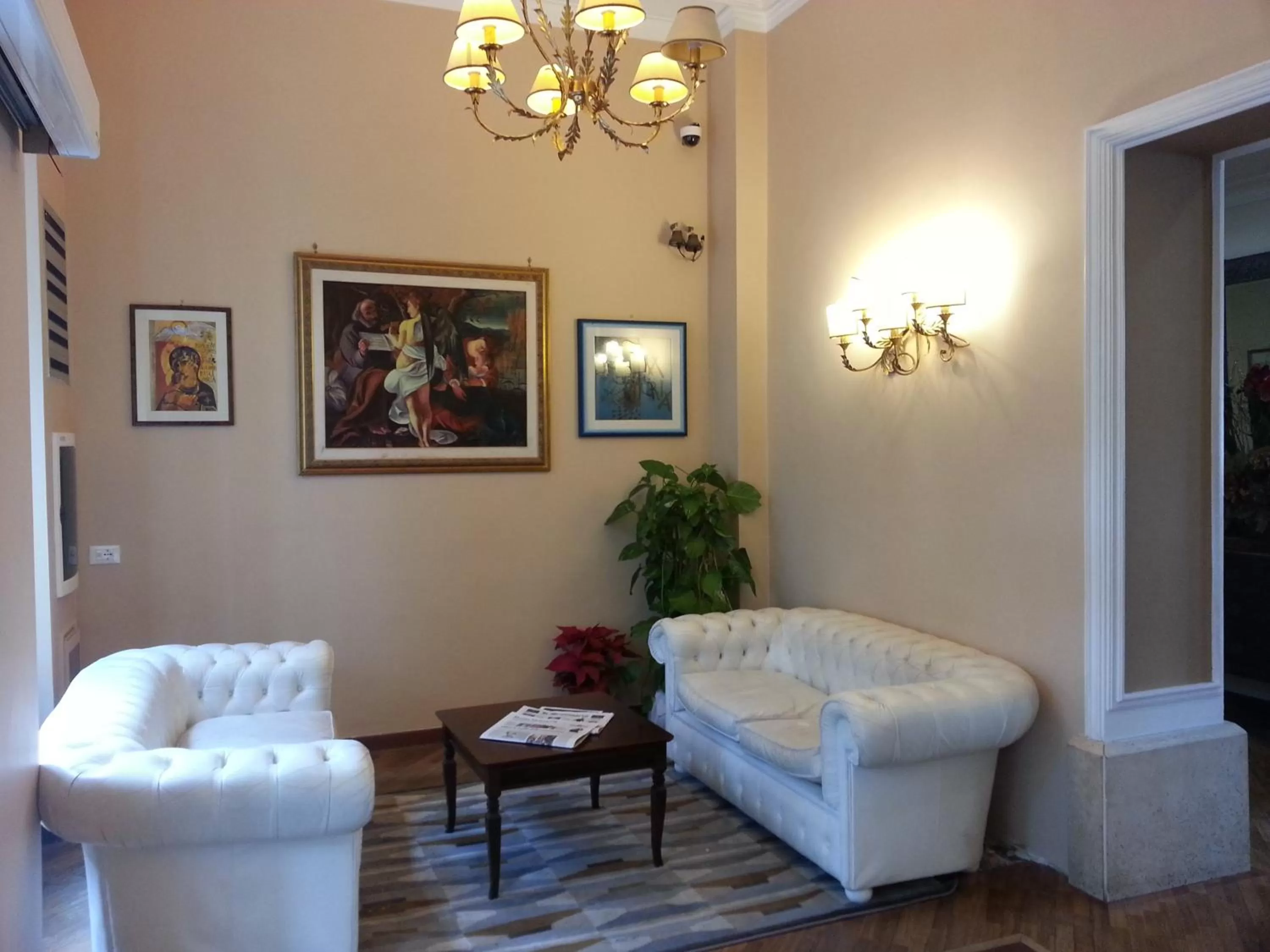 Lobby or reception in Hotel Villa Aricia