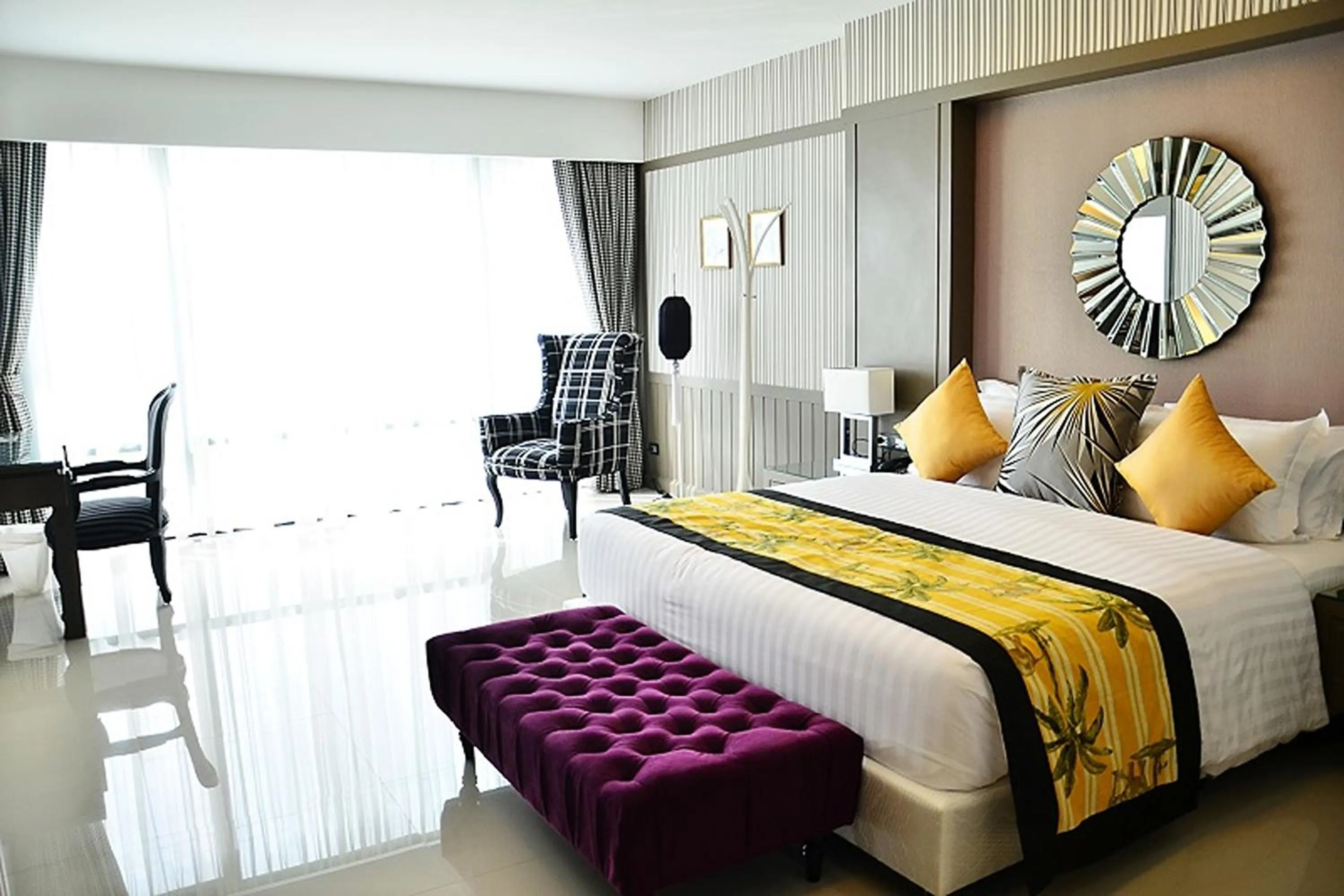 Bedroom in The Par Phuket SHA Plus