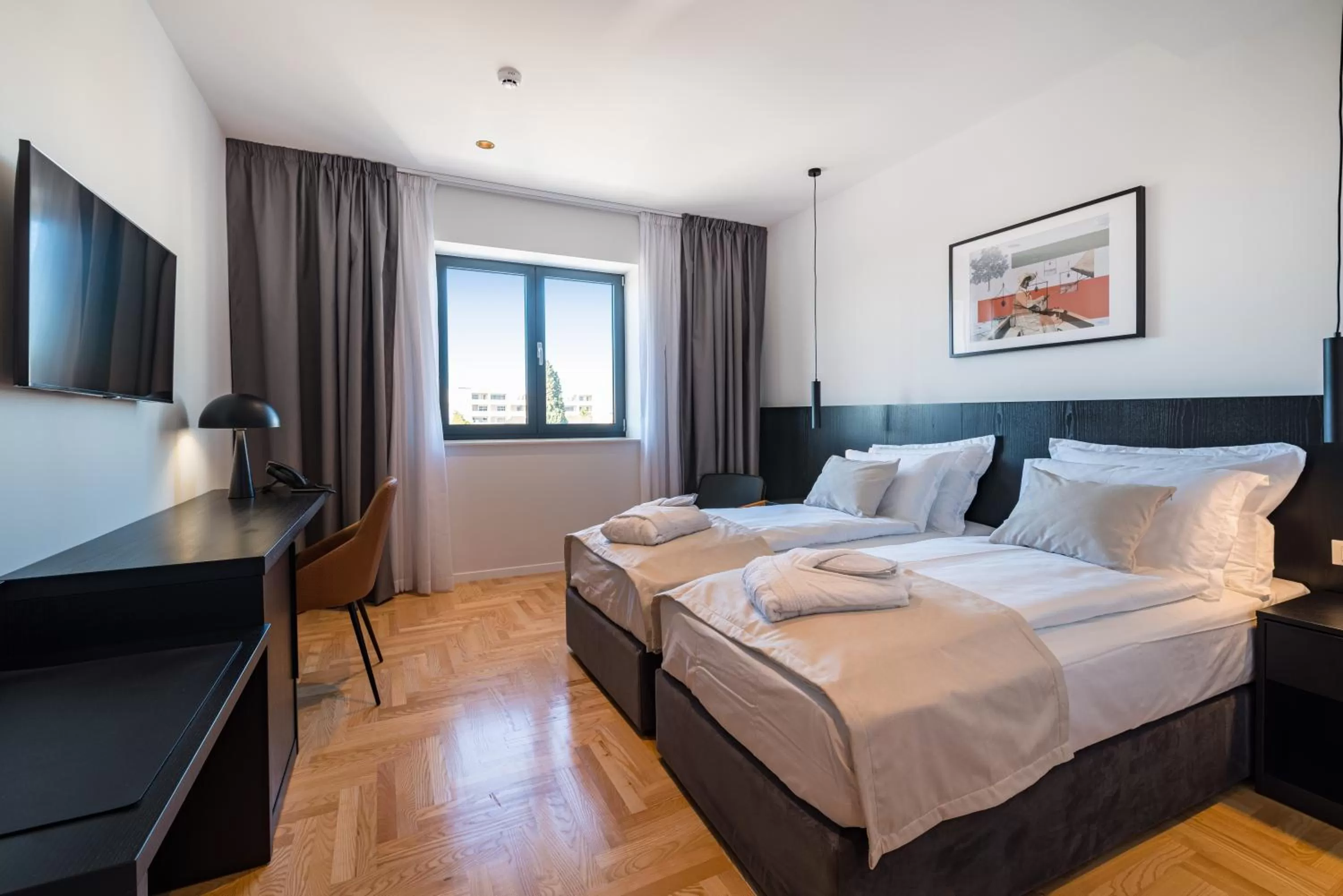 Bed in Miramare Hotel