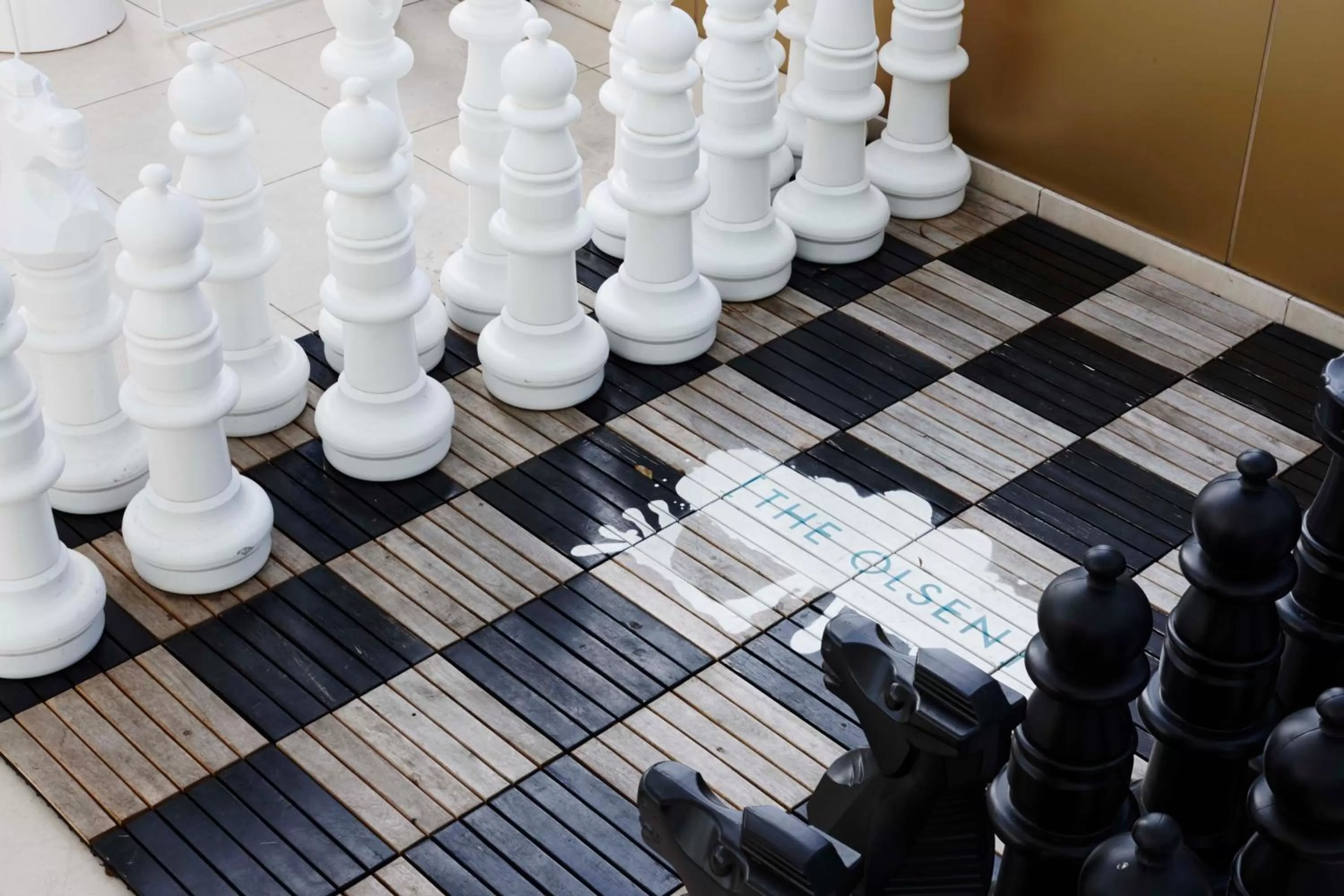 Decorative detail in The Olsen Melbourne Art Series