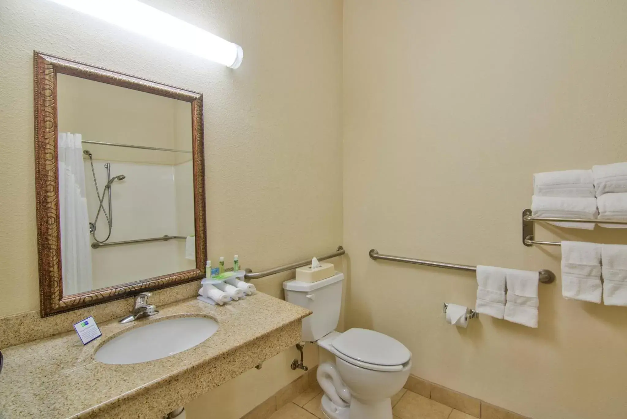 Bathroom in Holiday Inn Express Hotel & Suites Terrell, an IHG Hotel