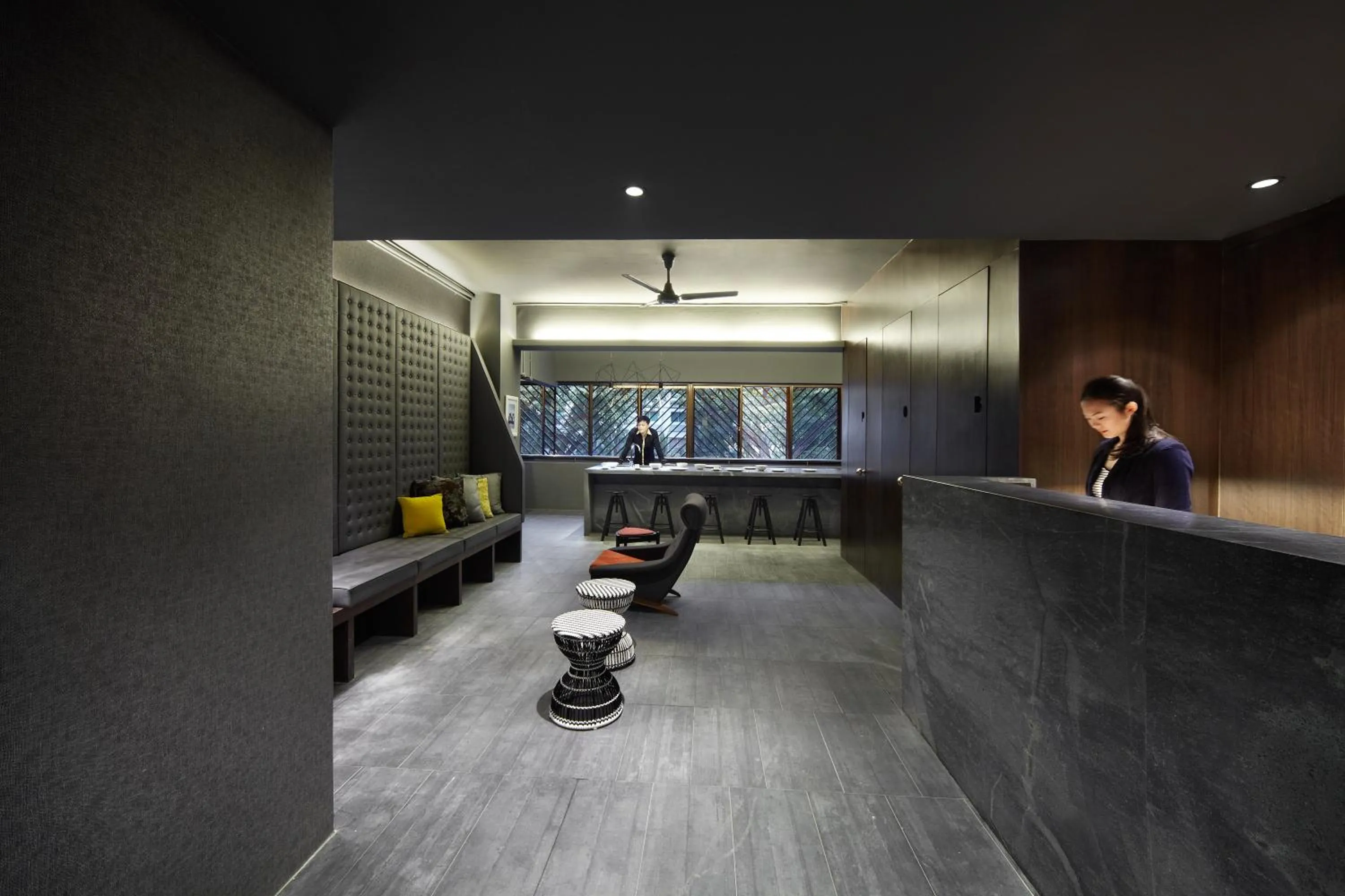 Lobby or reception in The Pod at Beach Road Boutique Capsule Hotel