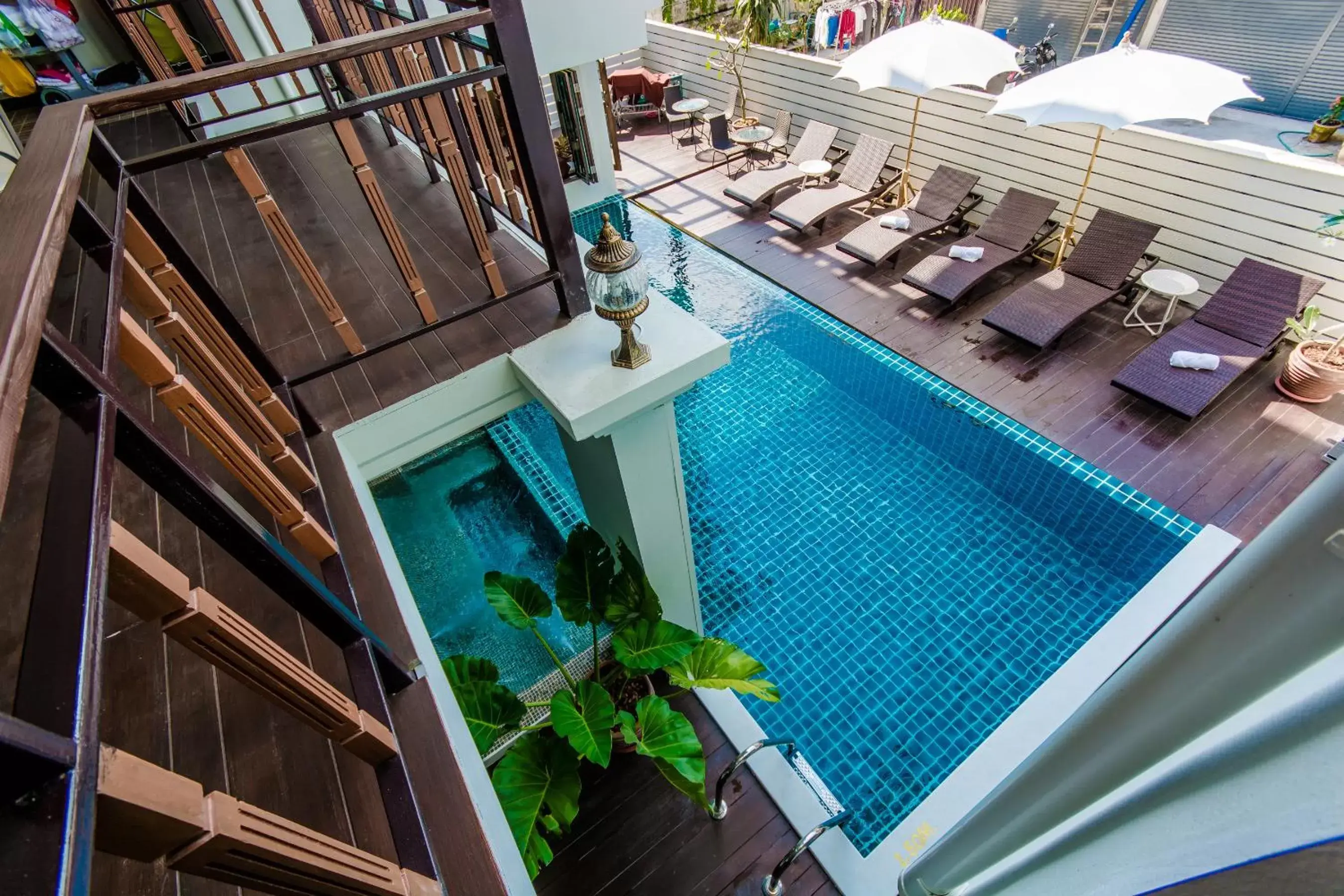 Swimming pool, Pool View in Goldenbell Hotel Chiangmai