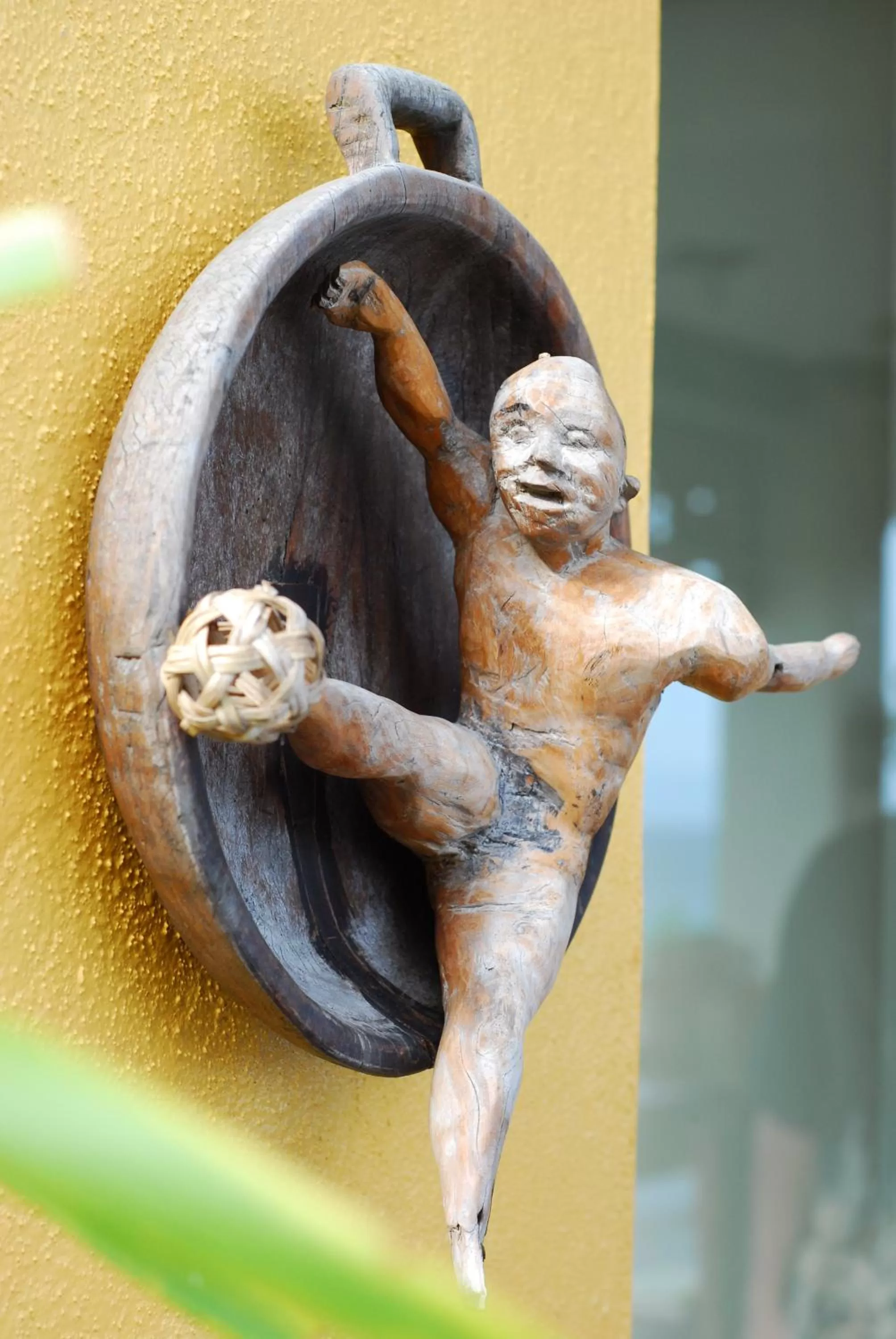 Decorative detail in Amarela Resort