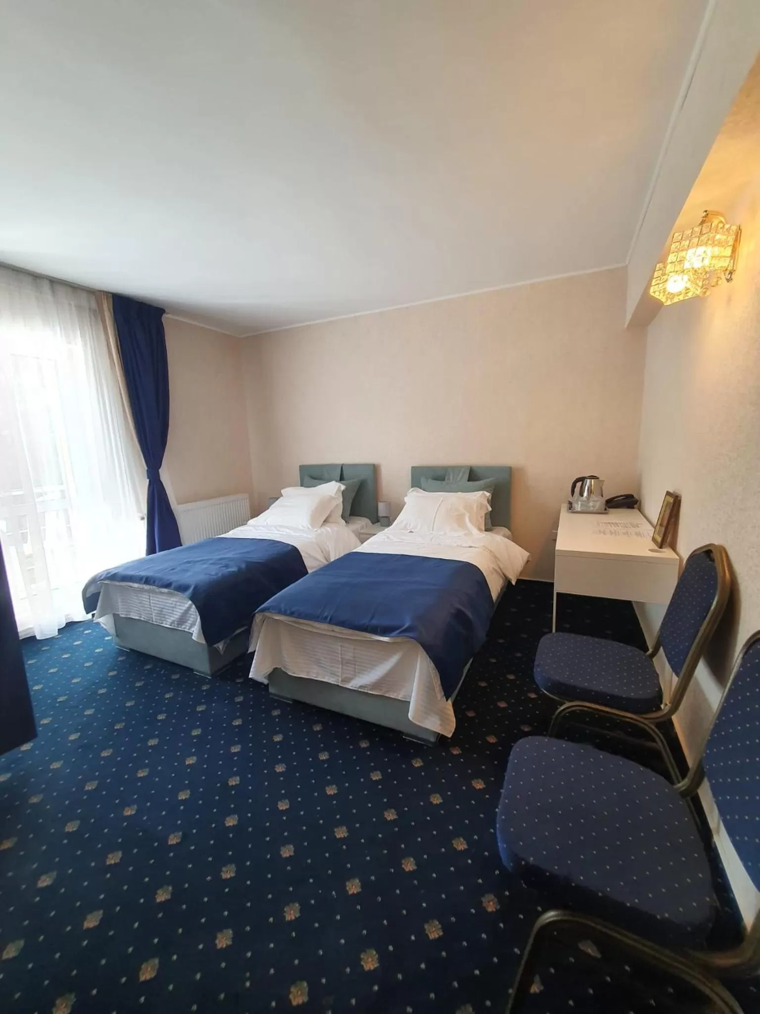 Bed in Hotel Green Palace