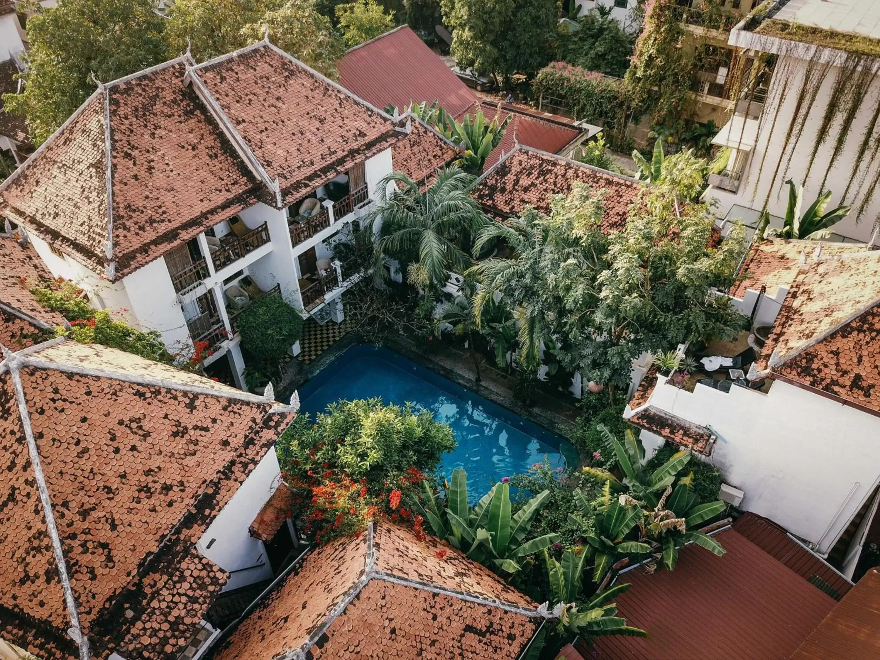 Property building, Bird's-eye View in Rambutan Resort – Siem Reap