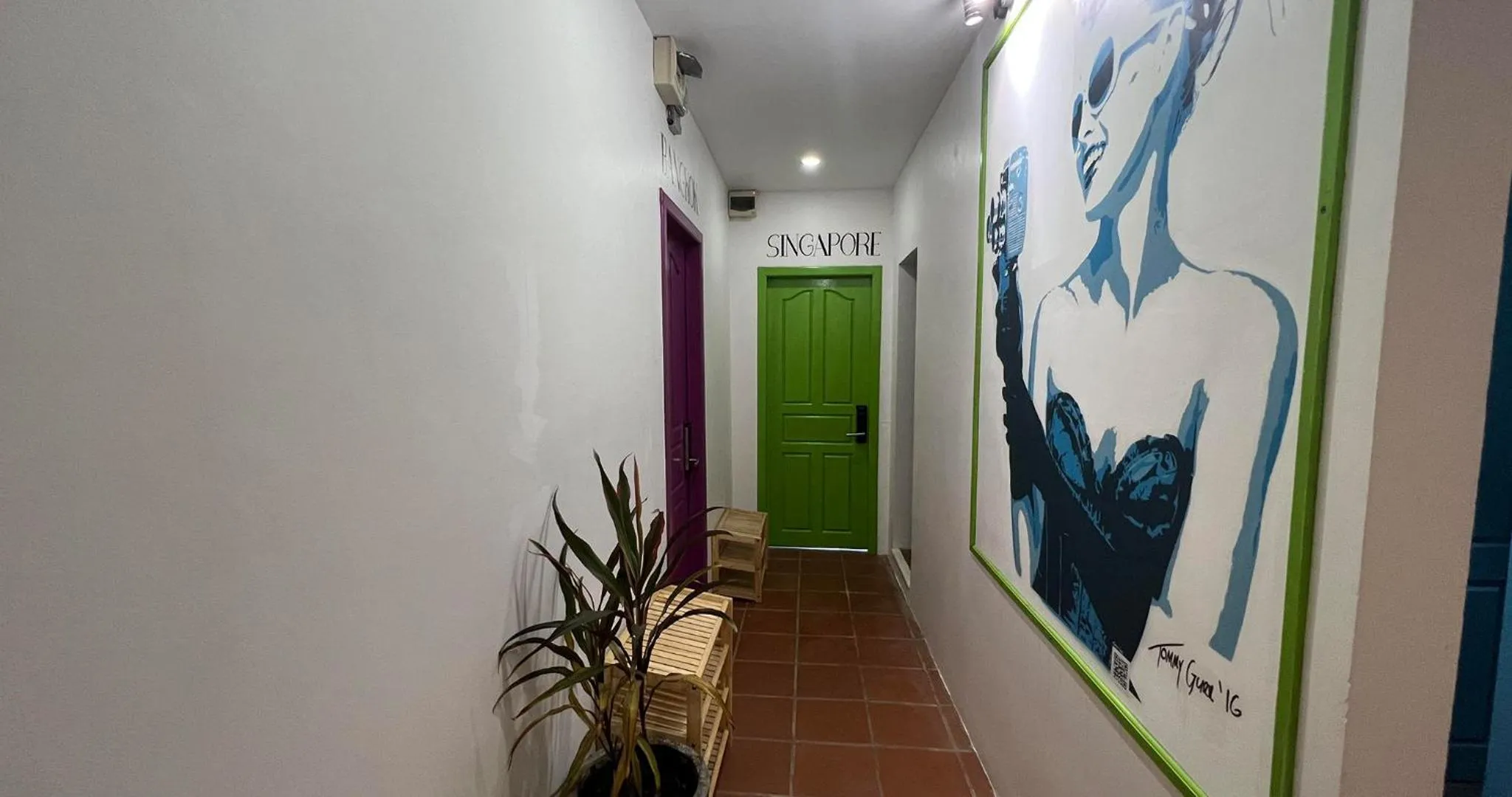 Area and facilities in The Funky Village