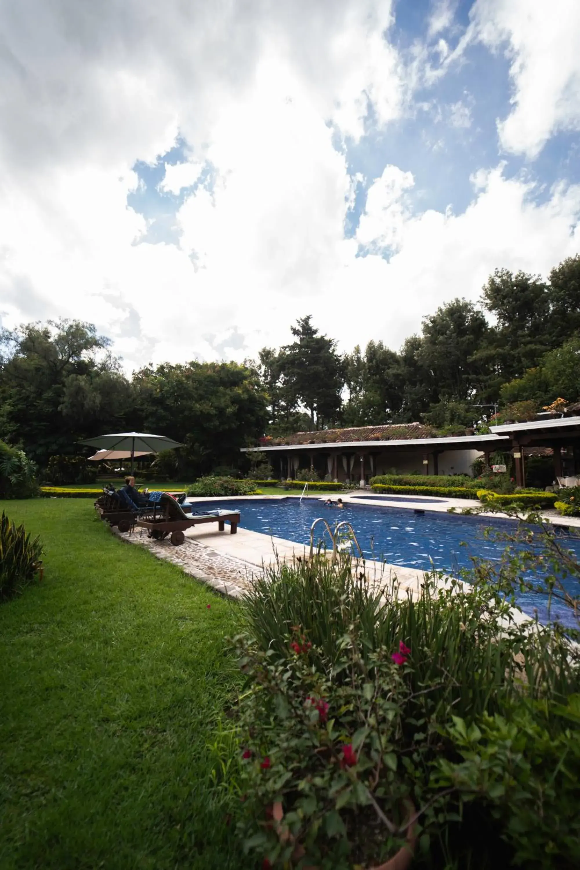 Garden, Swimming Pool in Hotel Real Plaza